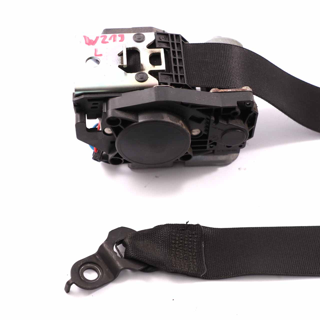 Mercedes W219 Seat Belt Safety Belt Front Left N/S Seatbelt Black A2198600186