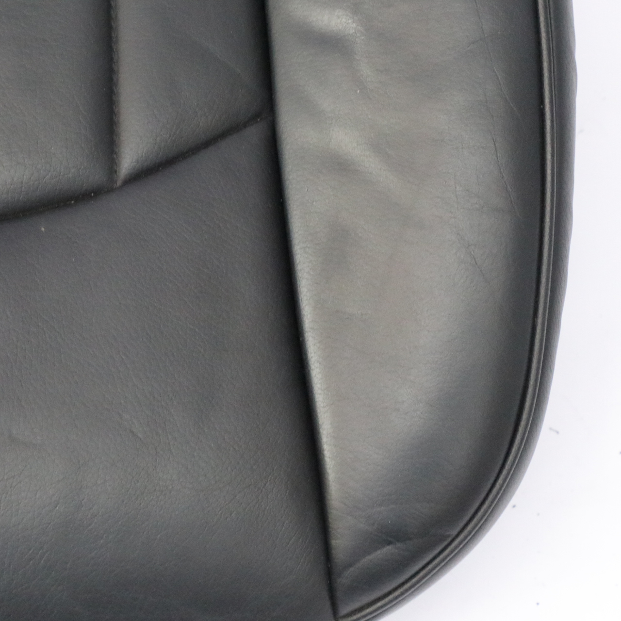 Mercedes W219 Front Left N/S Seat Cover Heated Black Leather Interior