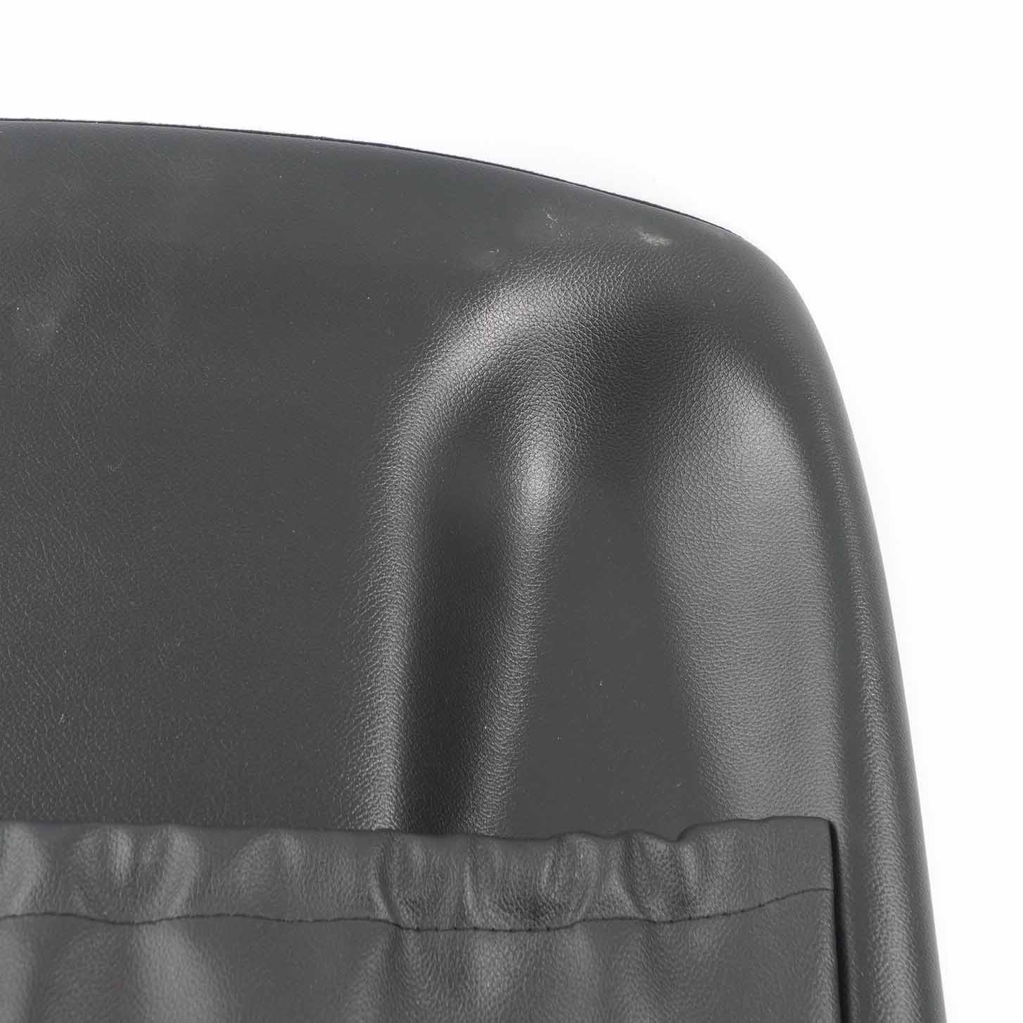 Mercedes CLS W219 Seat Backrest Trim Cover Front Right O/S Panel Leather Black