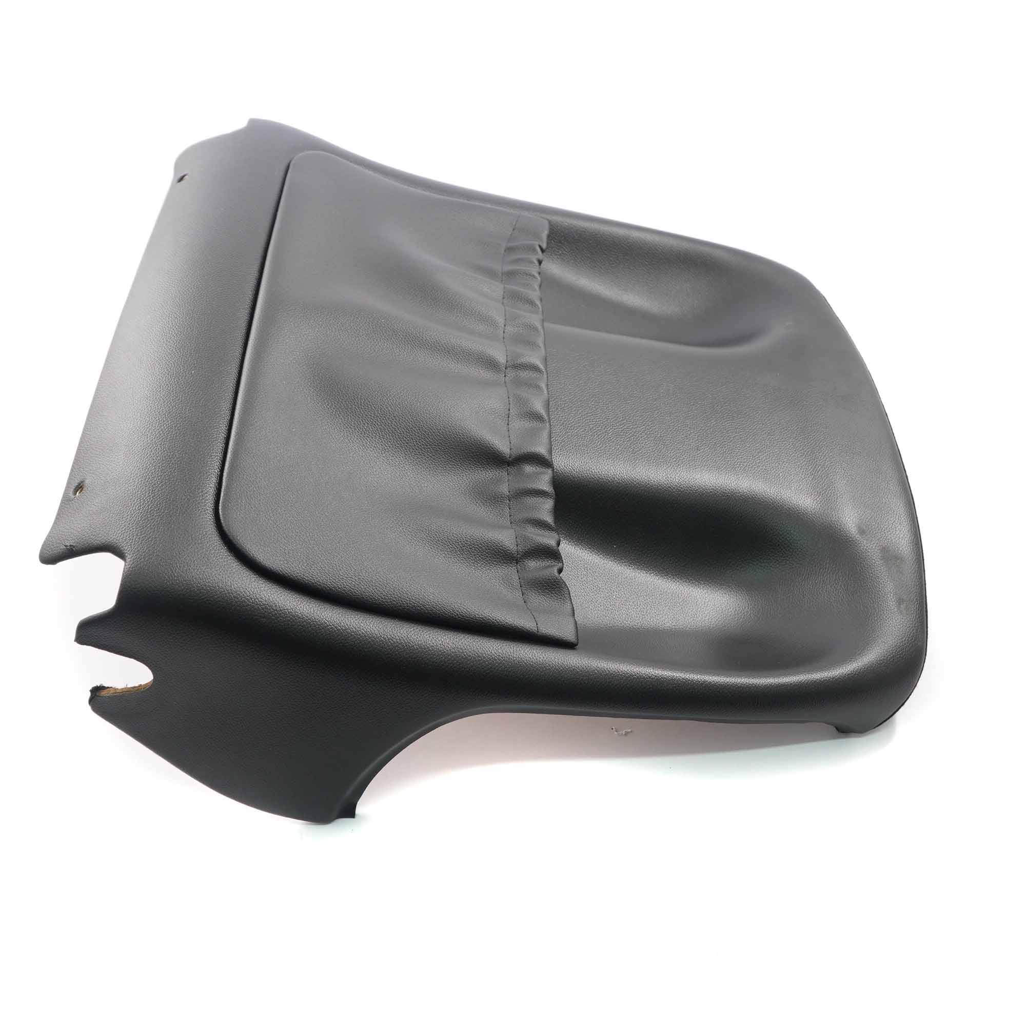 Mercedes CLS W219 Seat Backrest Trim Cover Front Right O/S Panel Leather Black