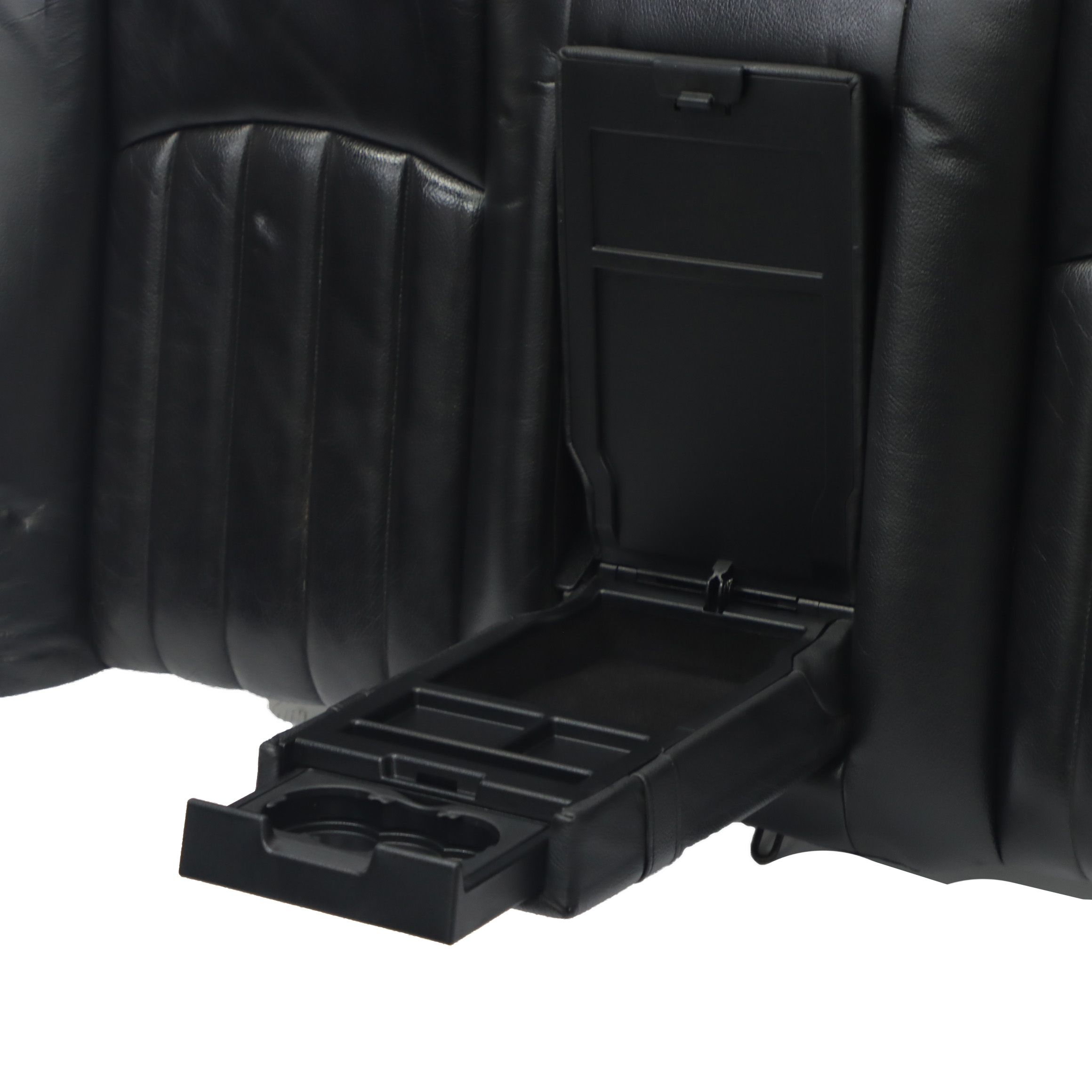 Mercedes W219 Rear Seat Backrest Cover Back Cover CLS Black Leather