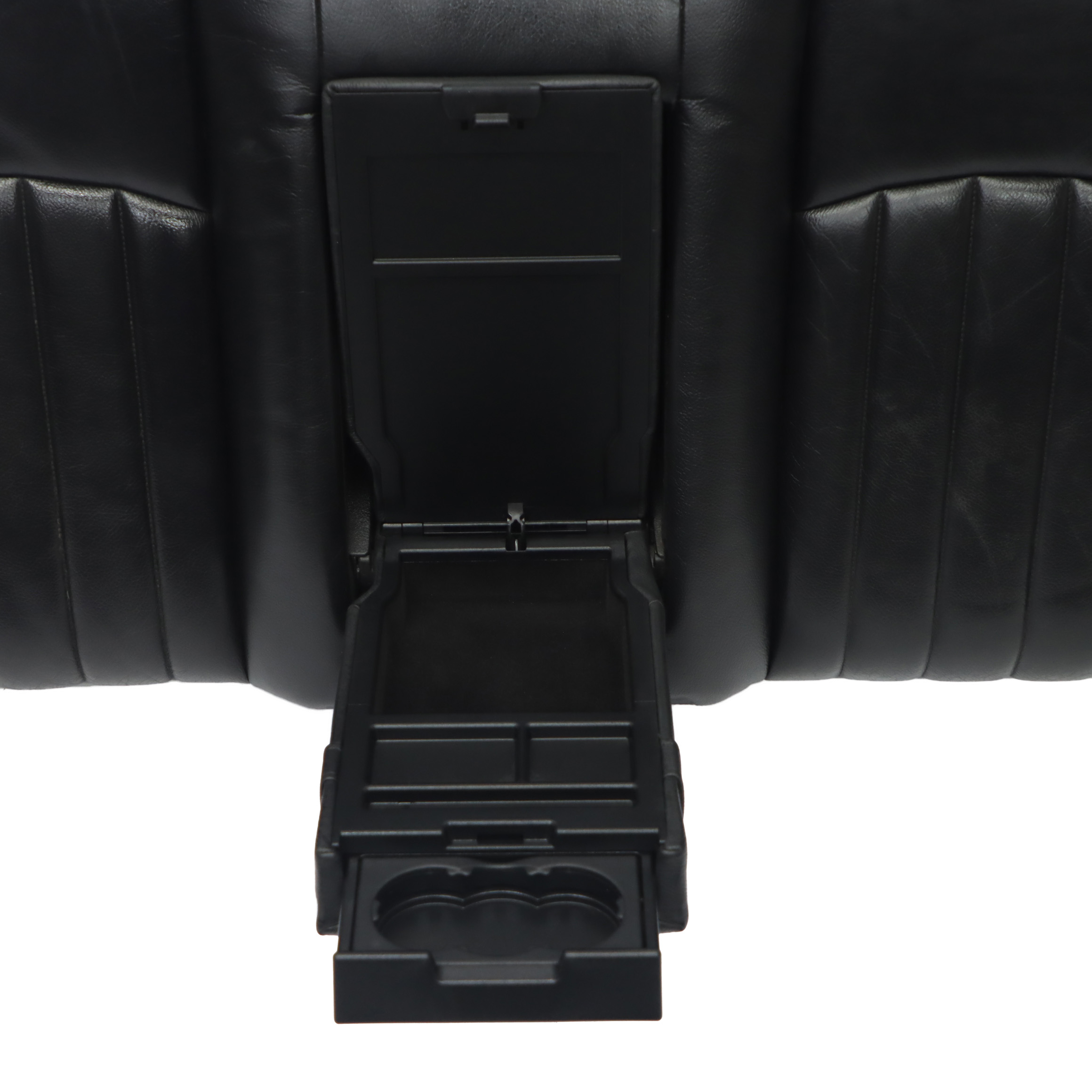 Mercedes W219 Rear Seat Backrest Cover Back Cover CLS Black Leather