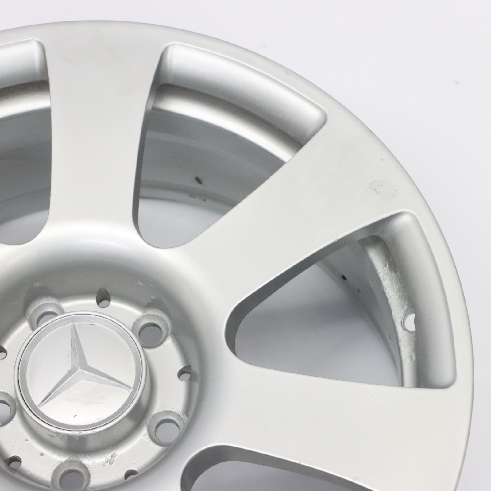 Mercedes W216 W221 Silver Alloy Wheel Rim 17" 8J ET:43 A2214010202