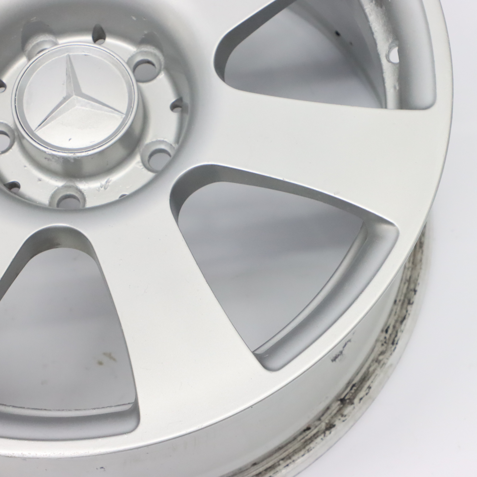 Mercedes W216 W221 Silver Alloy Wheel Rim 17" 8J ET:43 A2214010202