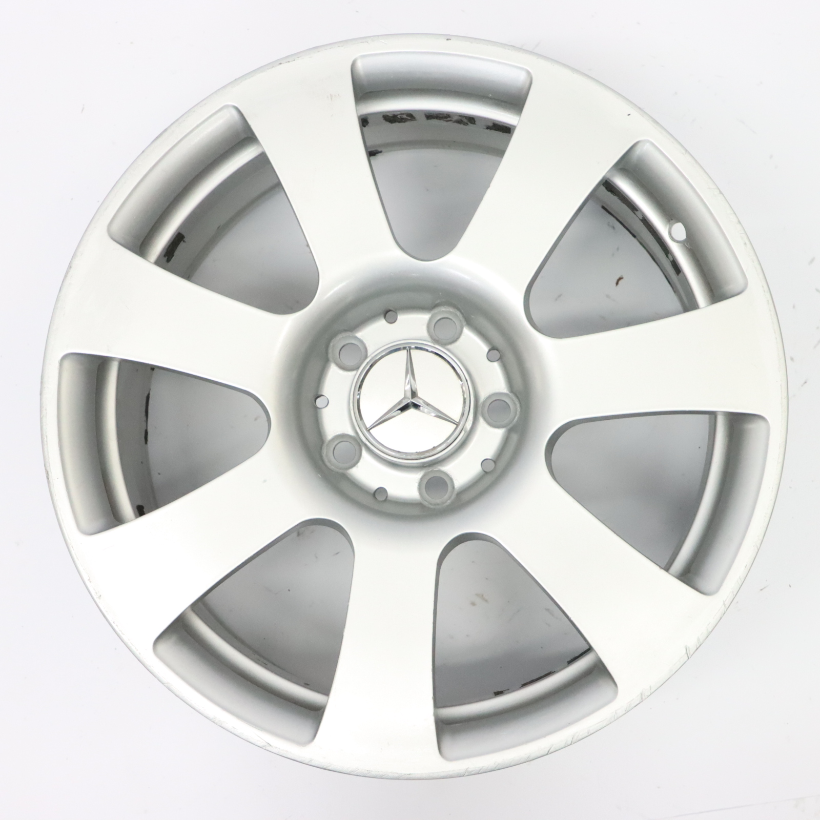 Mercedes W216 W221 Silver Alloy Wheel Rim 17" 8J ET:43 A2214010202