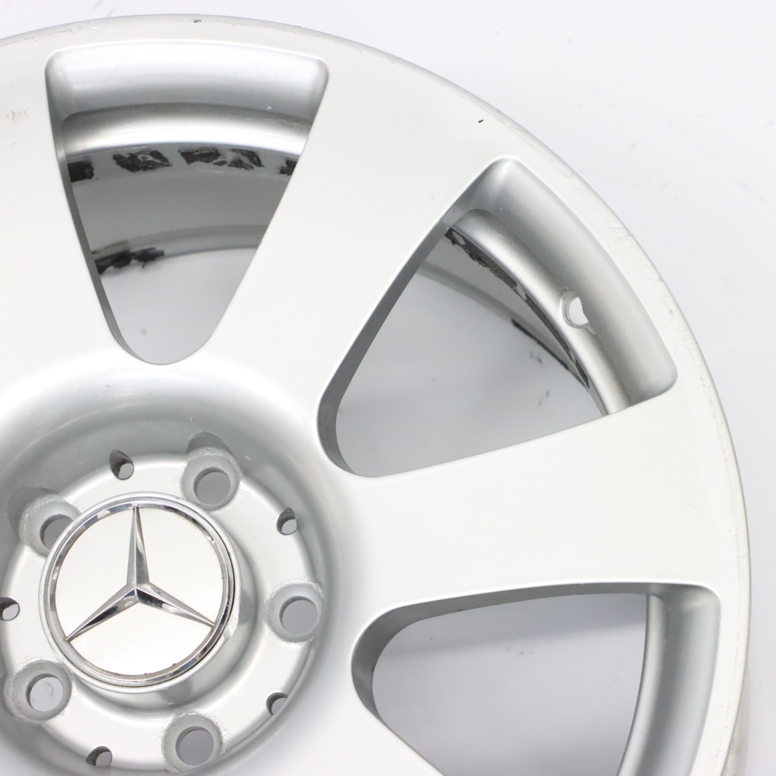 Mercedes W216 W221 Silver Alloy Wheel Rim 17" 8J ET:43 A2214010202