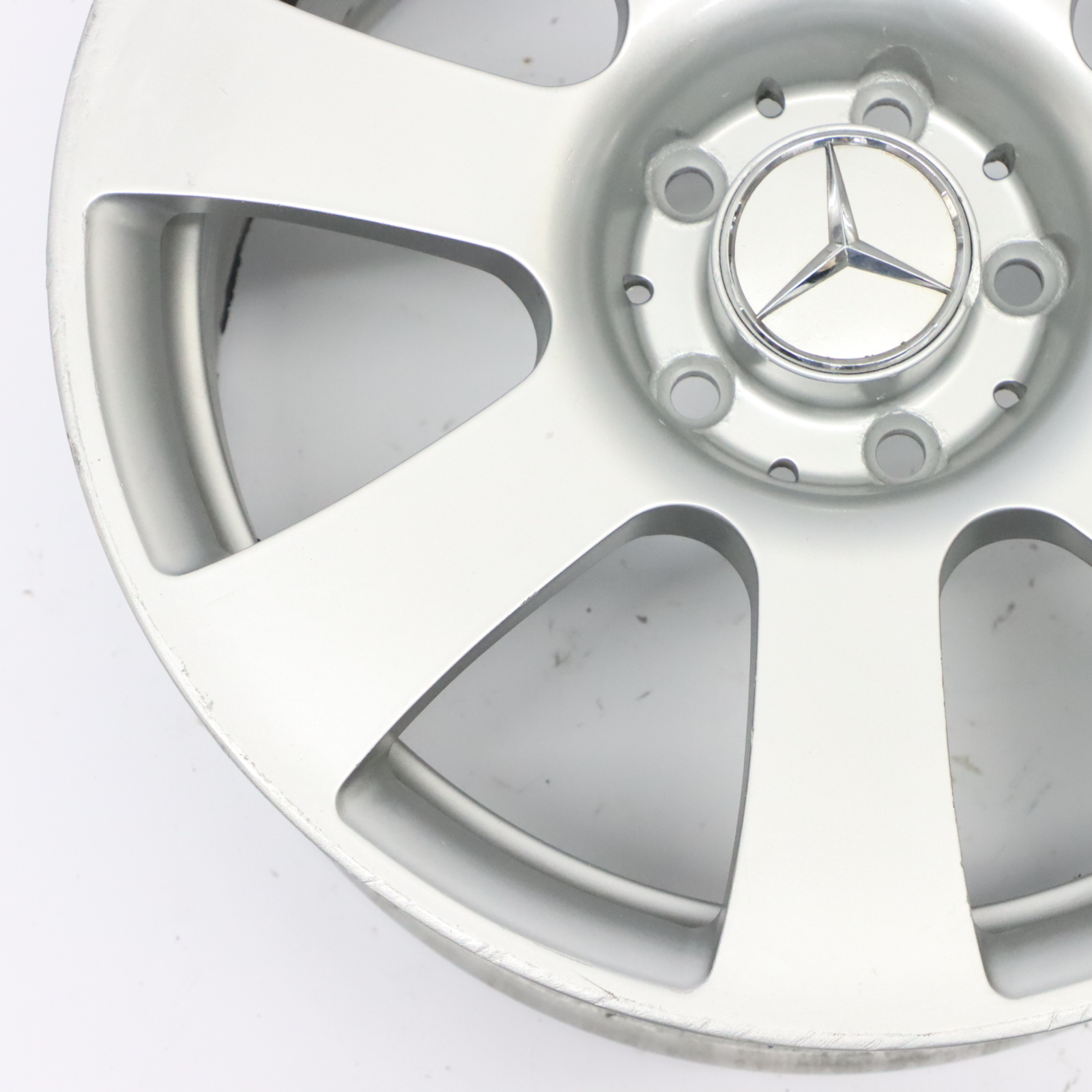 Mercedes W216 W221 Silver Alloy Wheel Rim 17" 8J ET:43 A2214010202