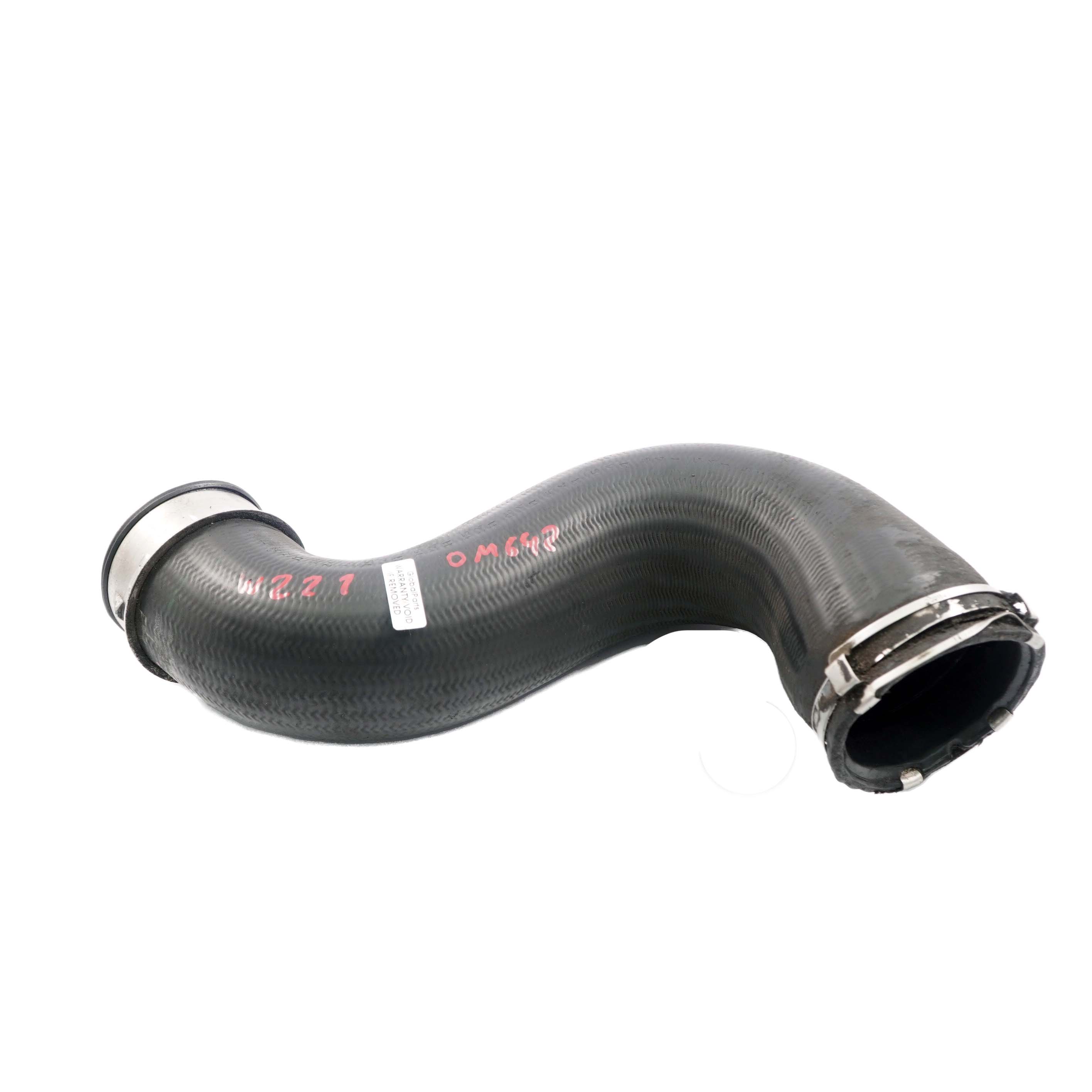 Mercedes W221 Air Intake Hose OM642 W212 Intercooler Charge Pipe A2215281482