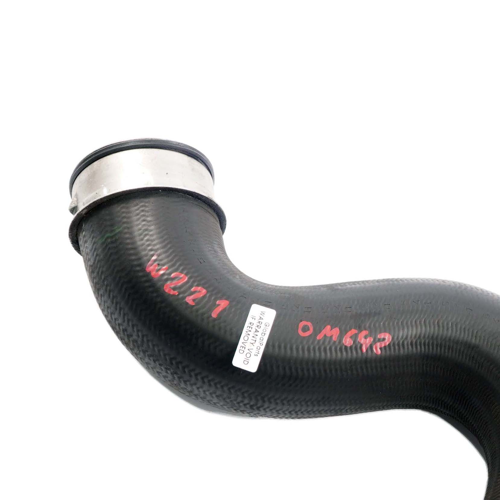 Mercedes W221 Air Intake Hose OM642 W212 Intercooler Charge Pipe A2215281482