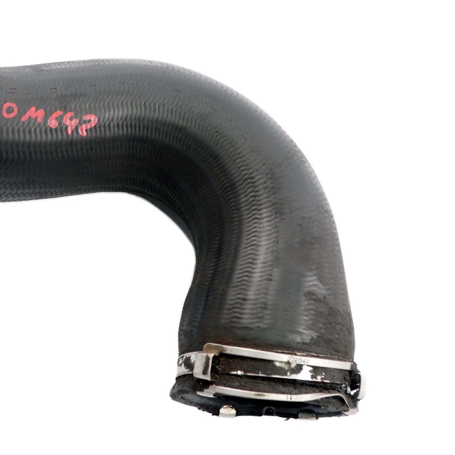 Mercedes W221 Air Intake Hose OM642 W212 Intercooler Charge Pipe A2215281482