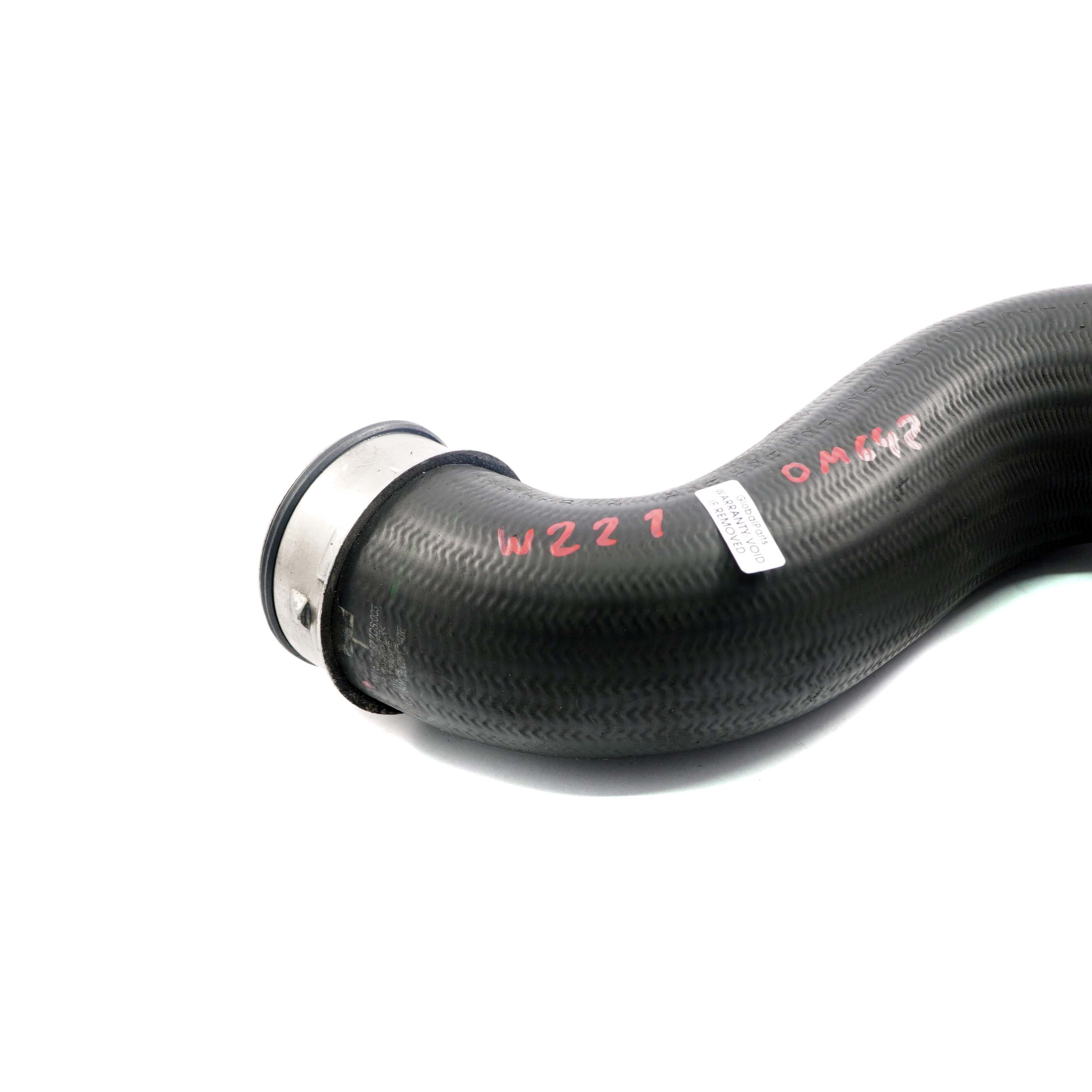 Mercedes W221 Air Intake Hose OM642 W212 Intercooler Charge Pipe A2215281482