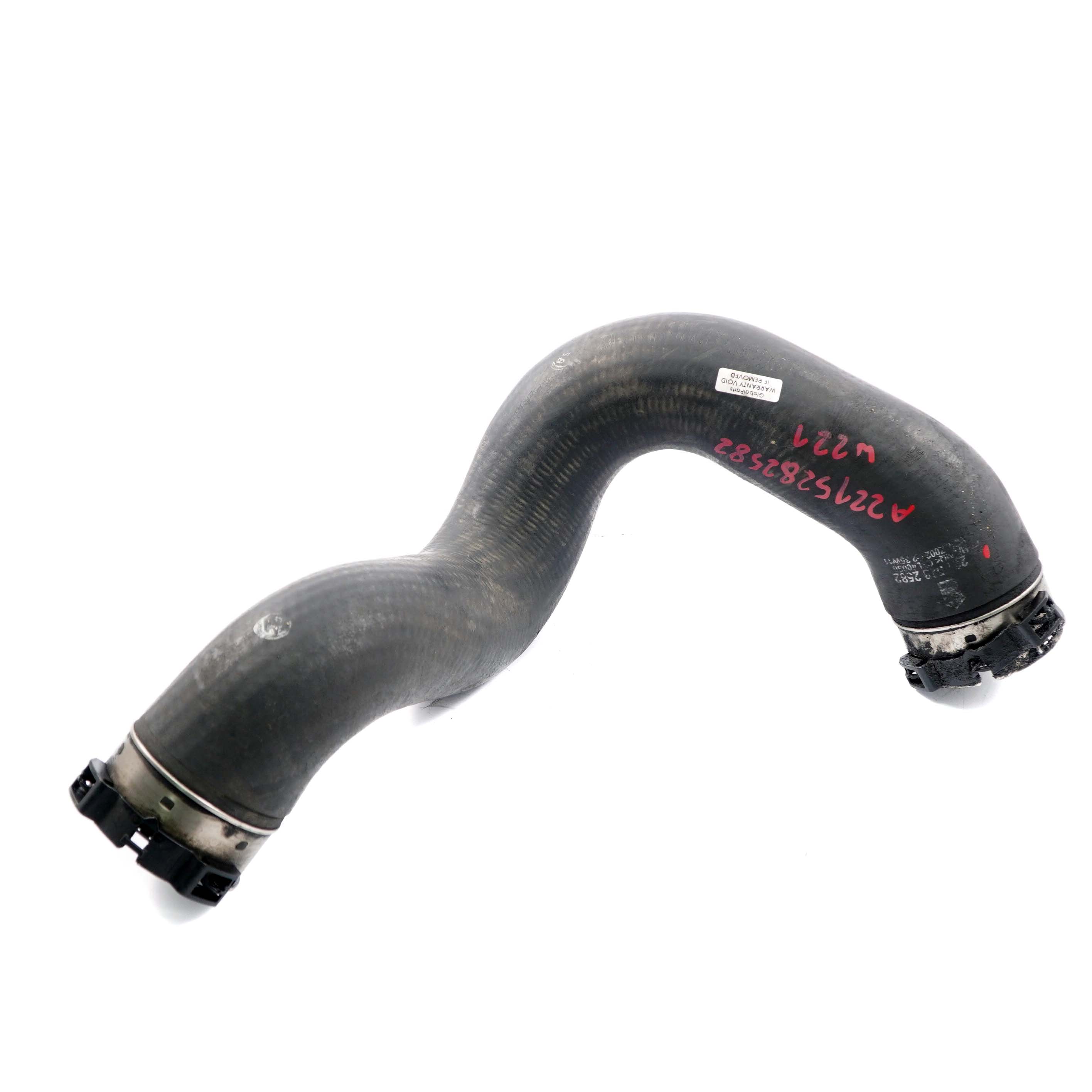 Mercedes W221 Air Intake Hose OM642 W212 Intercooler Charge Pipe A2215282582