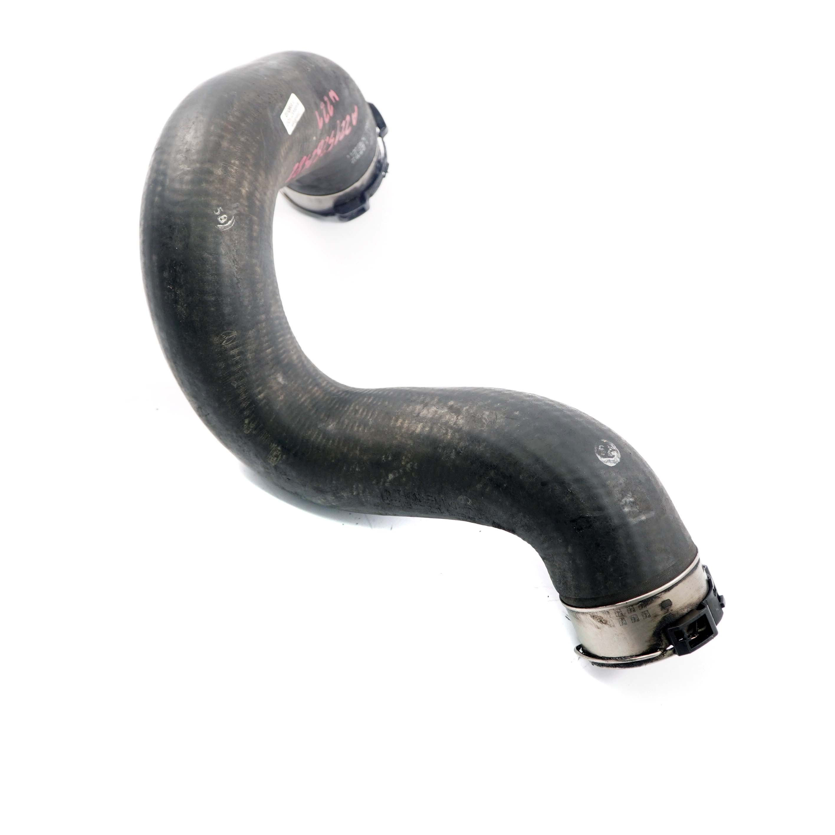 Mercedes W221 Air Intake Hose OM642 W212 Intercooler Charge Pipe A2215282582