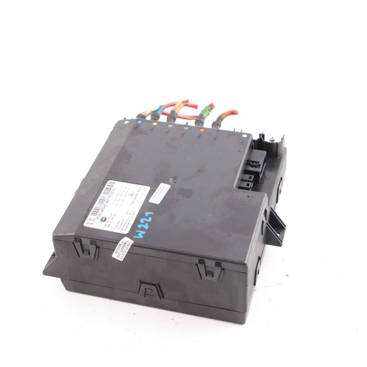 Mercedes W221 Power Supply Battery Control Module Unit A2215400401