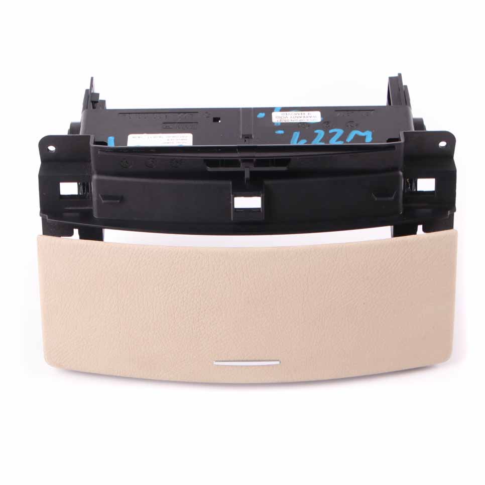 Mercedes W221 Center Console Trim CD Player Cover Beige A2216800834