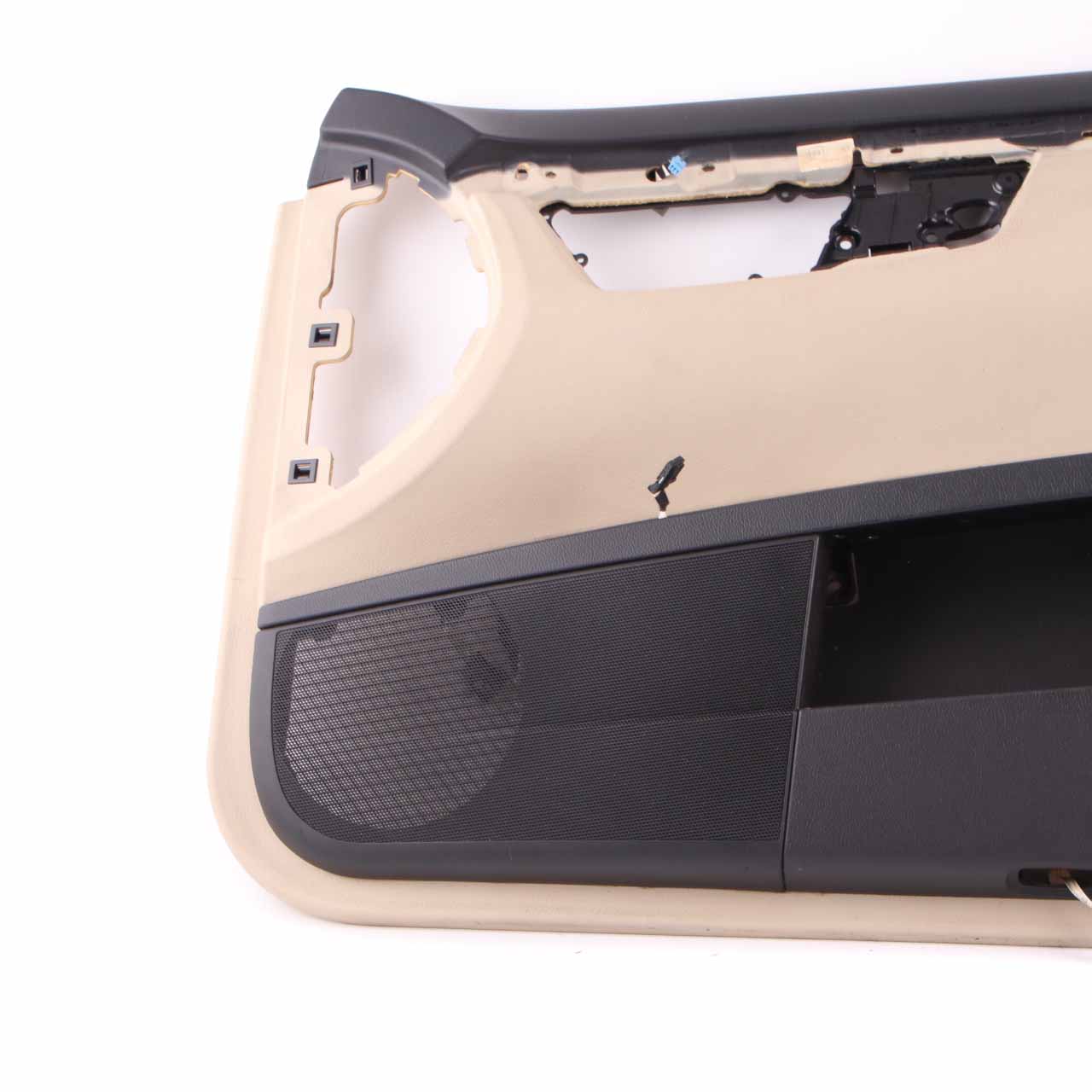 Mercedes W221 Door Card Cover Front Right O/S Trim Panel Beige Leather