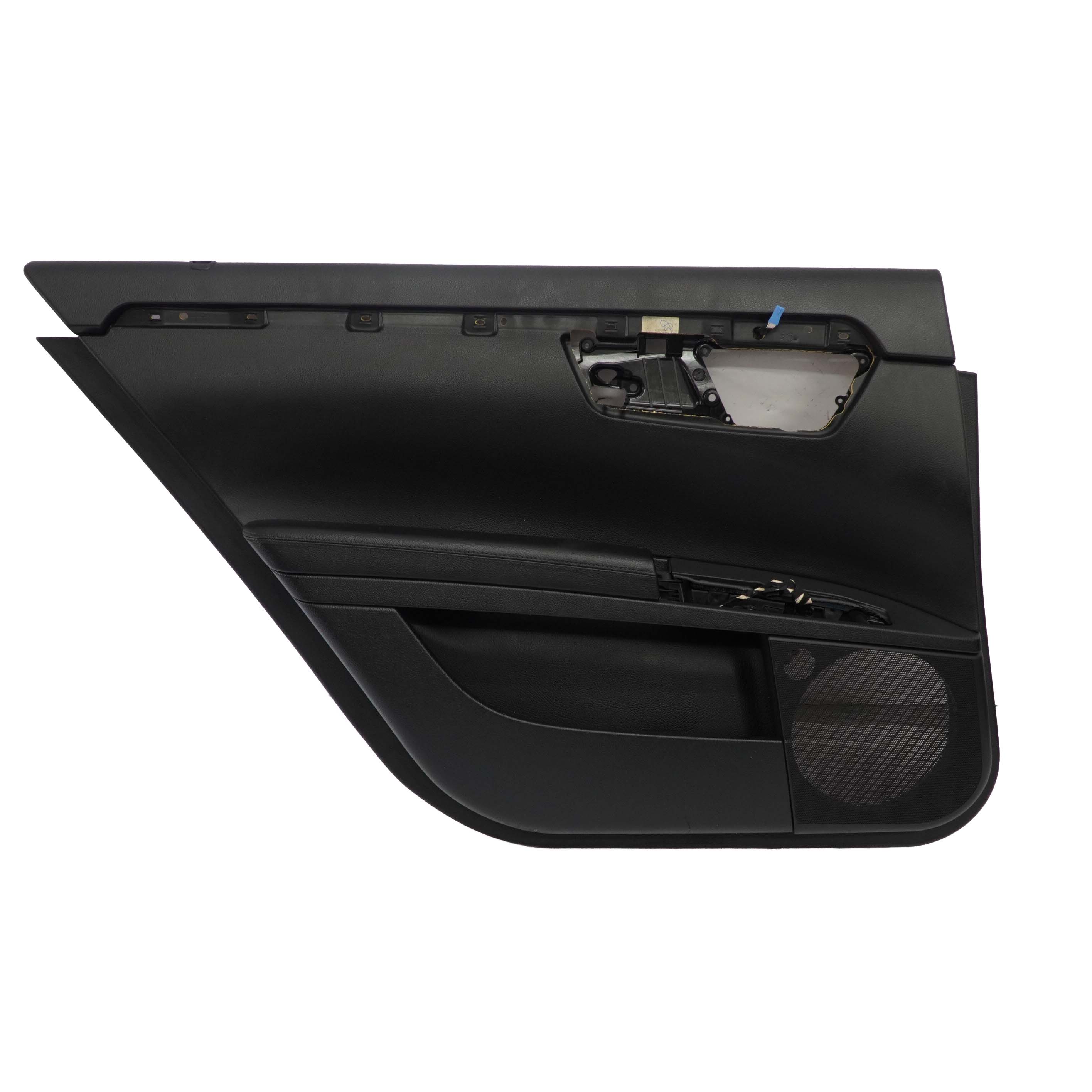 Mercedes-Benz S-Class W221 Rear Left N/S Door Card Trim Panel Black Leather