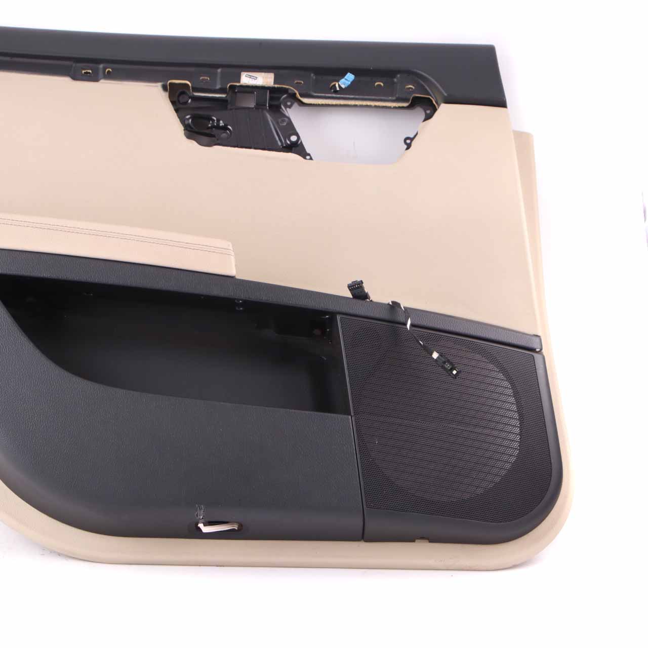 Mercedes W221 Door Card Cover Rear Left N/S Trim Panel Beige Leather