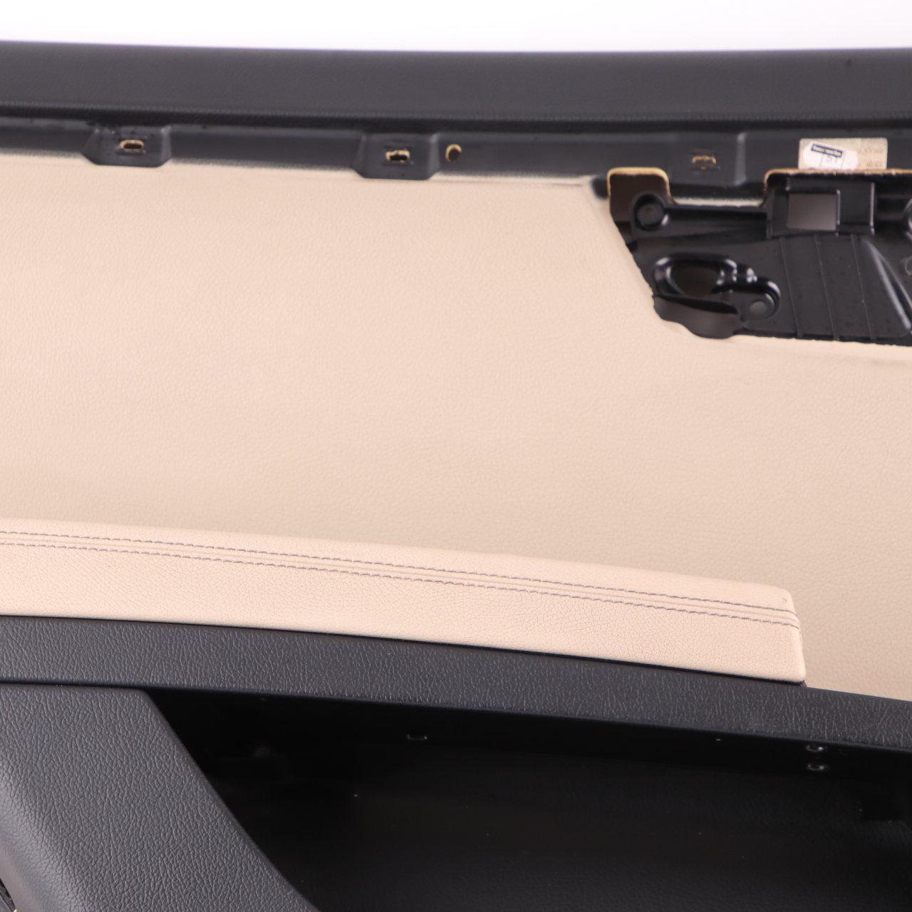 Mercedes W221 Door Card Cover Rear Left N/S Trim Panel Beige Leather