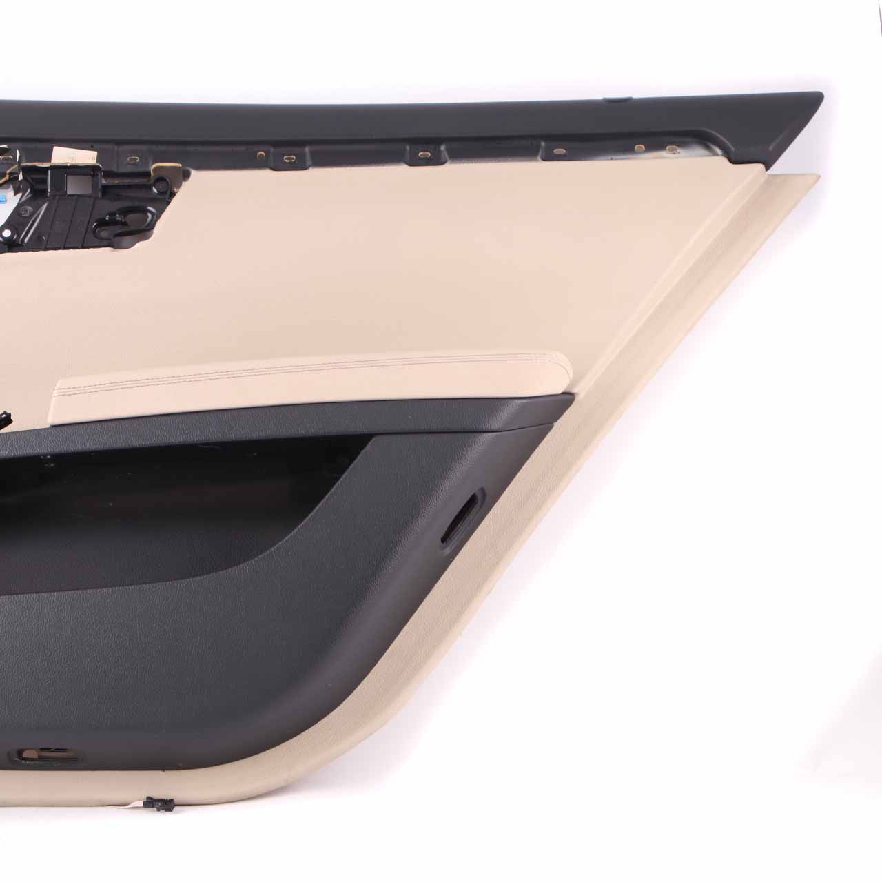 Mercedes W221 Door Card Cover Rear Right O/S Trim Panel Beige Leather