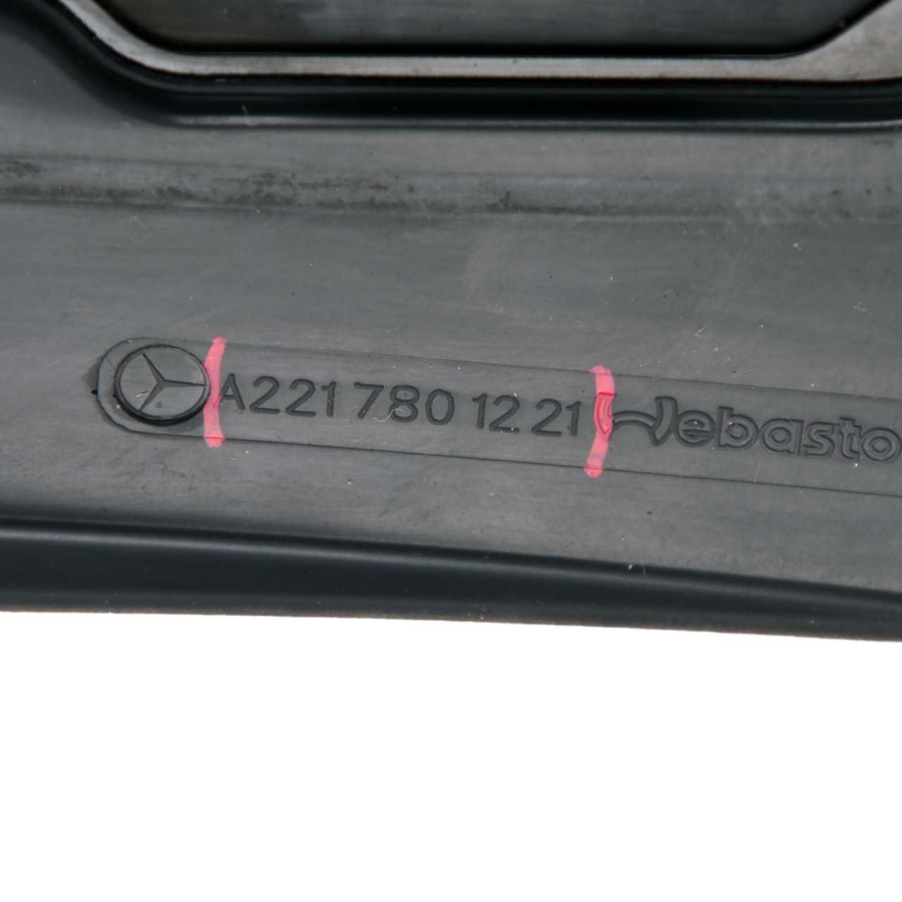 Mercedes-Benz W221 Panoramic Sunroof Sliding Roof Middle Window Glass Panel AS3