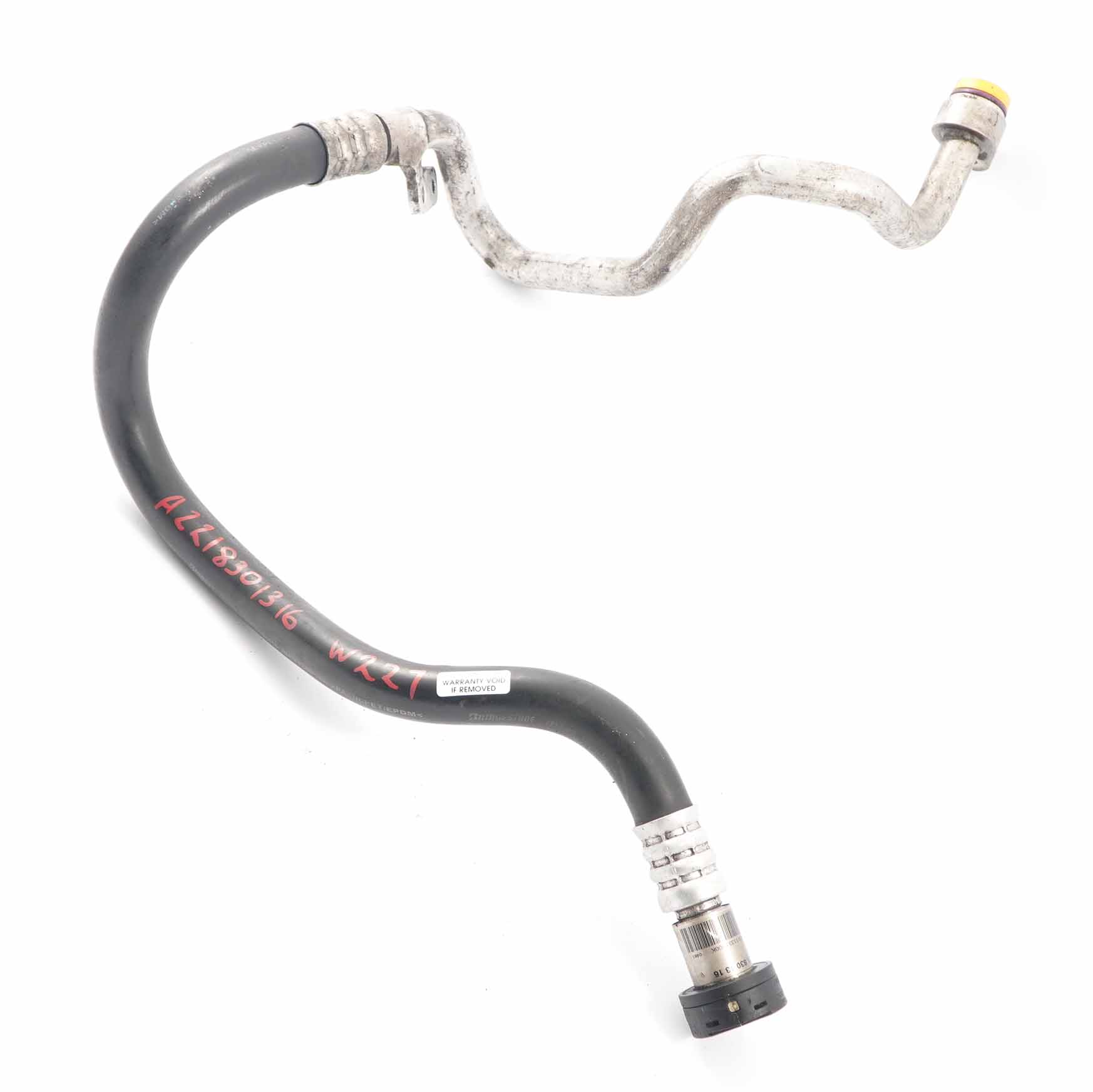 Mercedes W221 Air Conditioning Coolant Suction Pipe Line Hose A2218301316