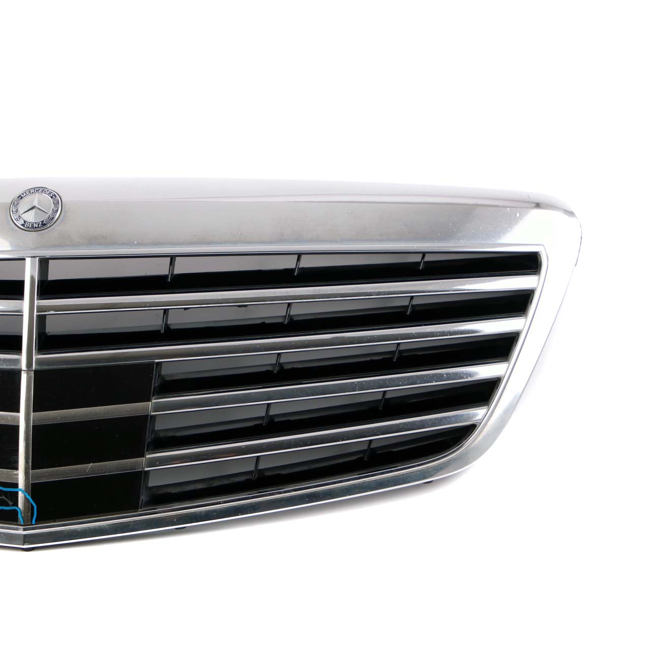 Mercedes-Benz S-Class W221 Front Hood Bonnet Radiator Grille Chrome A2218800583