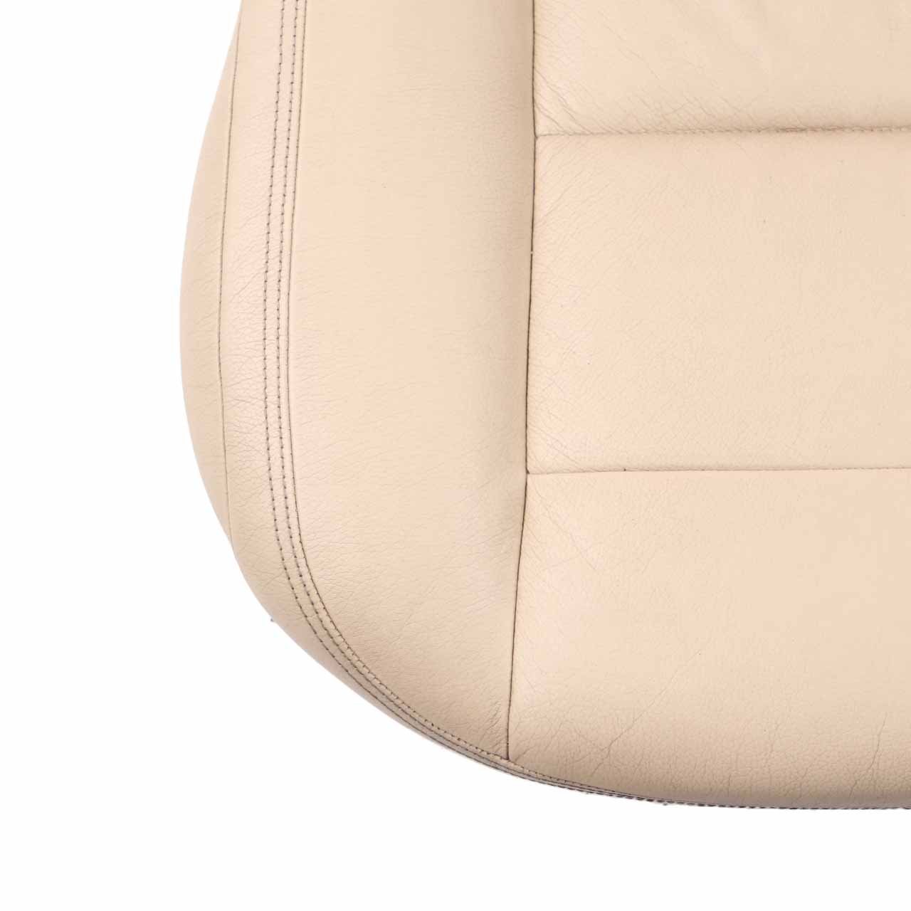 Mercedes W221 Heated Memory Rear Right Seat Cover Como Beige Leather