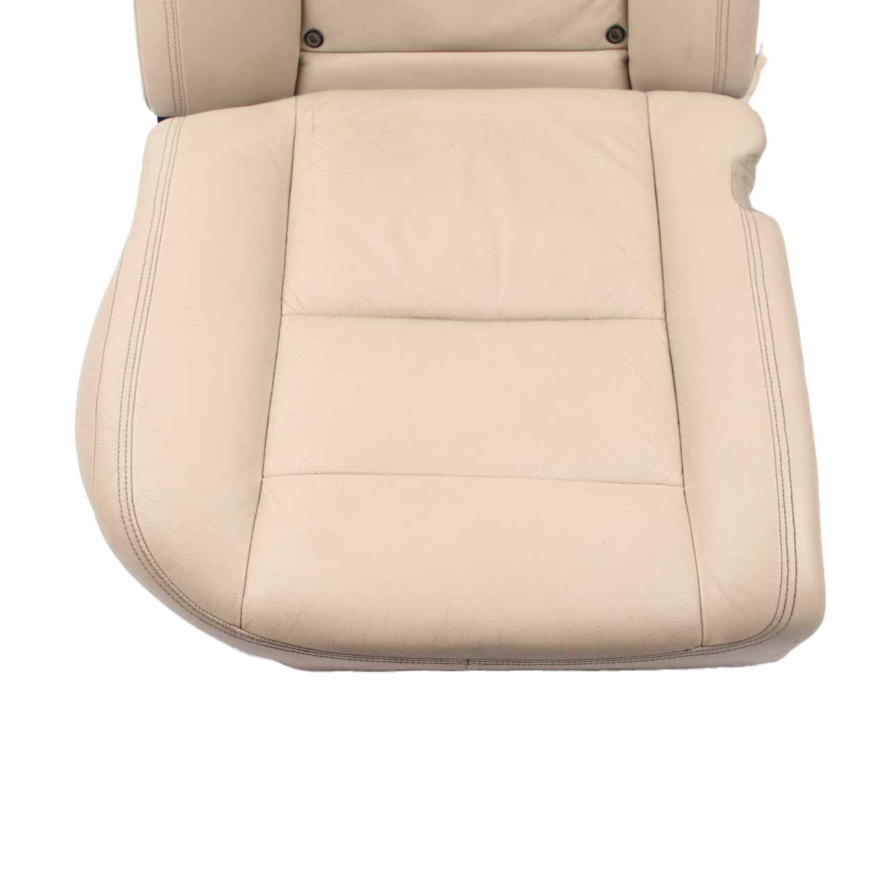 Mercedes W221 Heated Memory Rear Right Seat Cover Como Beige Leather