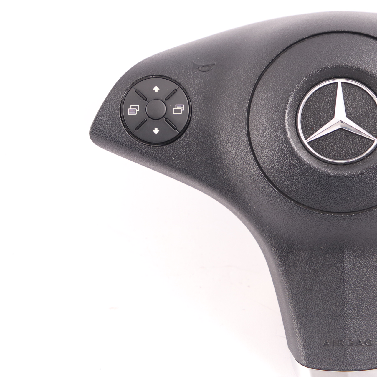 Mercedes CL203 Steering Wheel Air Module Bag Black Trim A2308602402