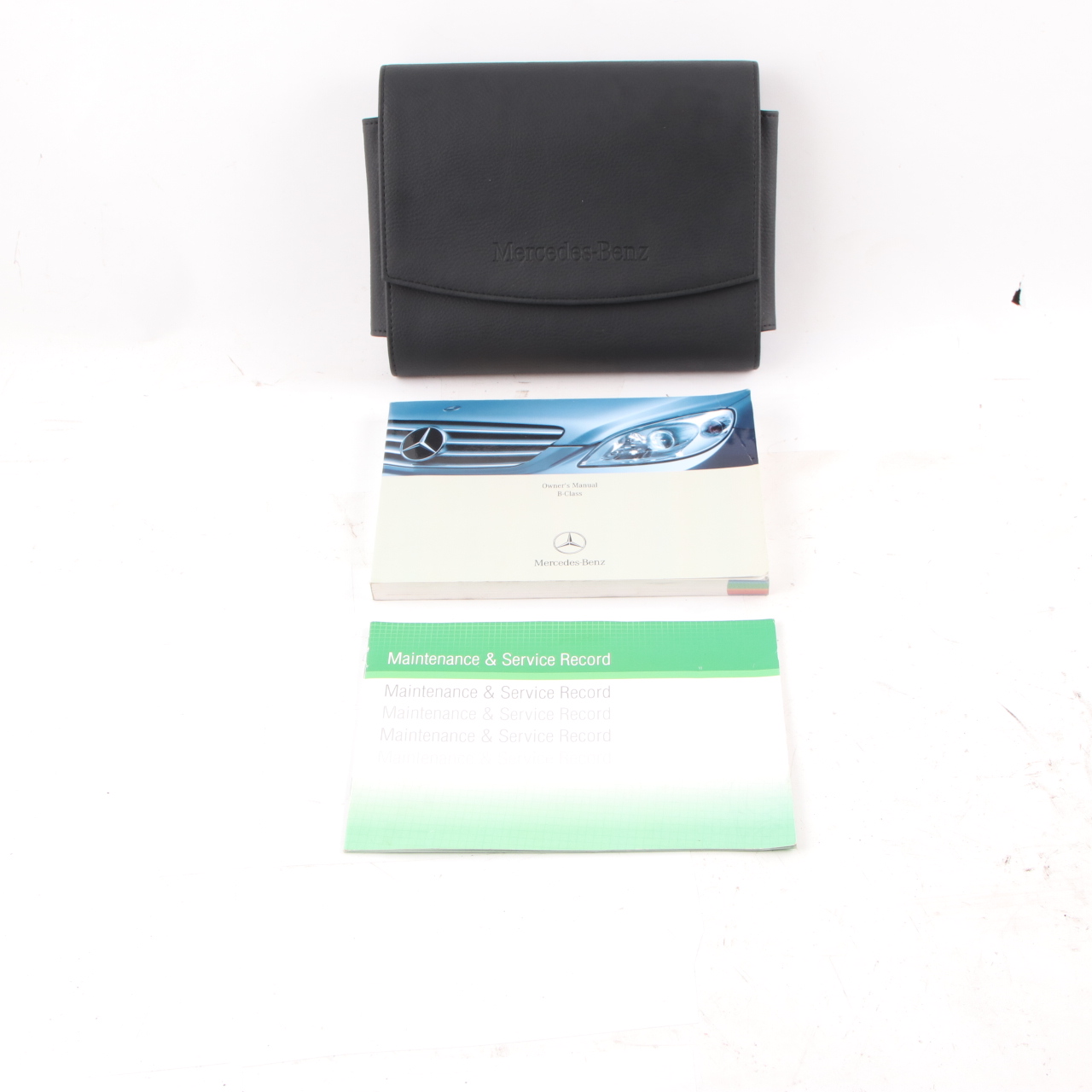 Mercedes W245 Owner's Handbook Service Booklet Slipcase Pouch Case Wallet