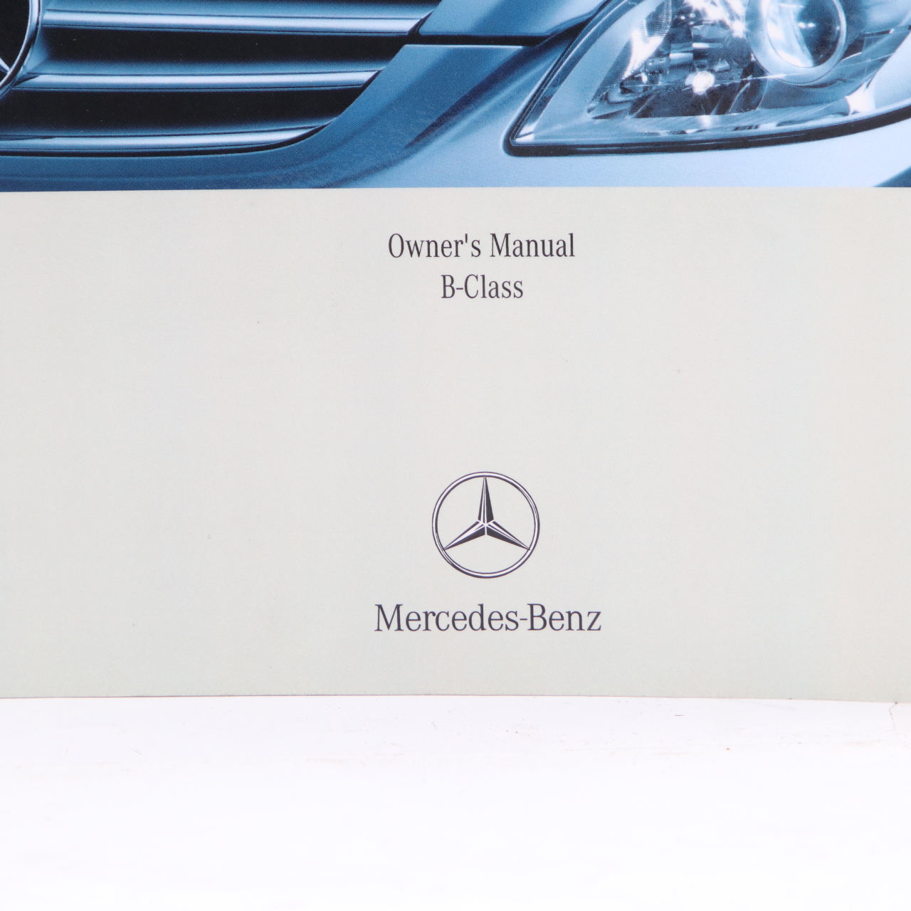 Mercedes W245 Owner's Handbook Service Booklet Slipcase Pouch Case Wallet