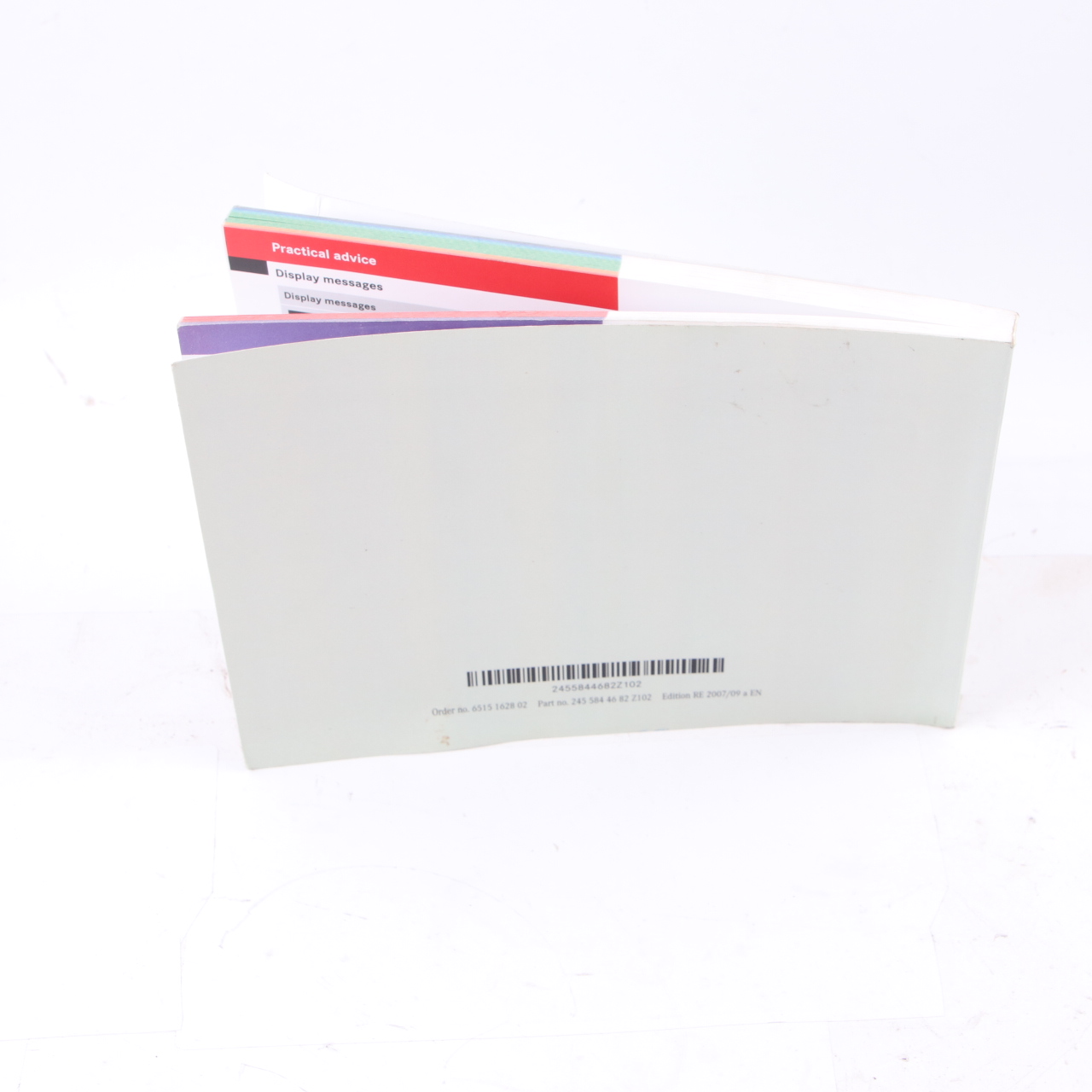 Mercedes W245 Owner's Handbook Service Booklet Slipcase Pouch Case Wallet