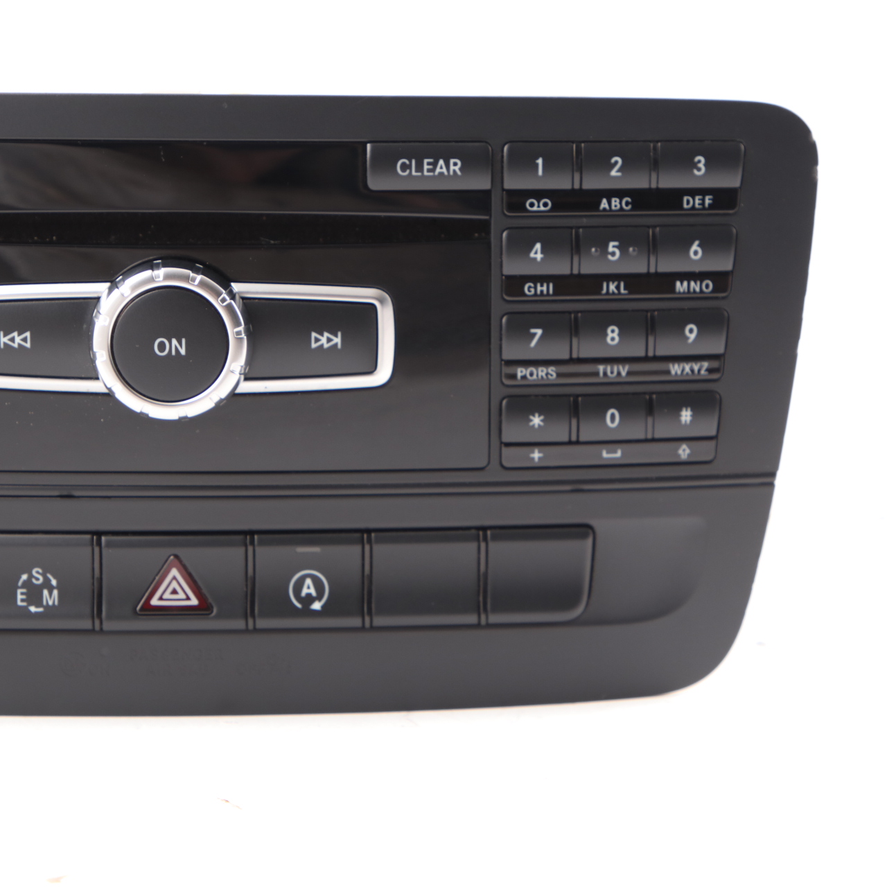 Radio Head Unit Mercedes W176 Media Player Navigation Hazard Switch A2460990516