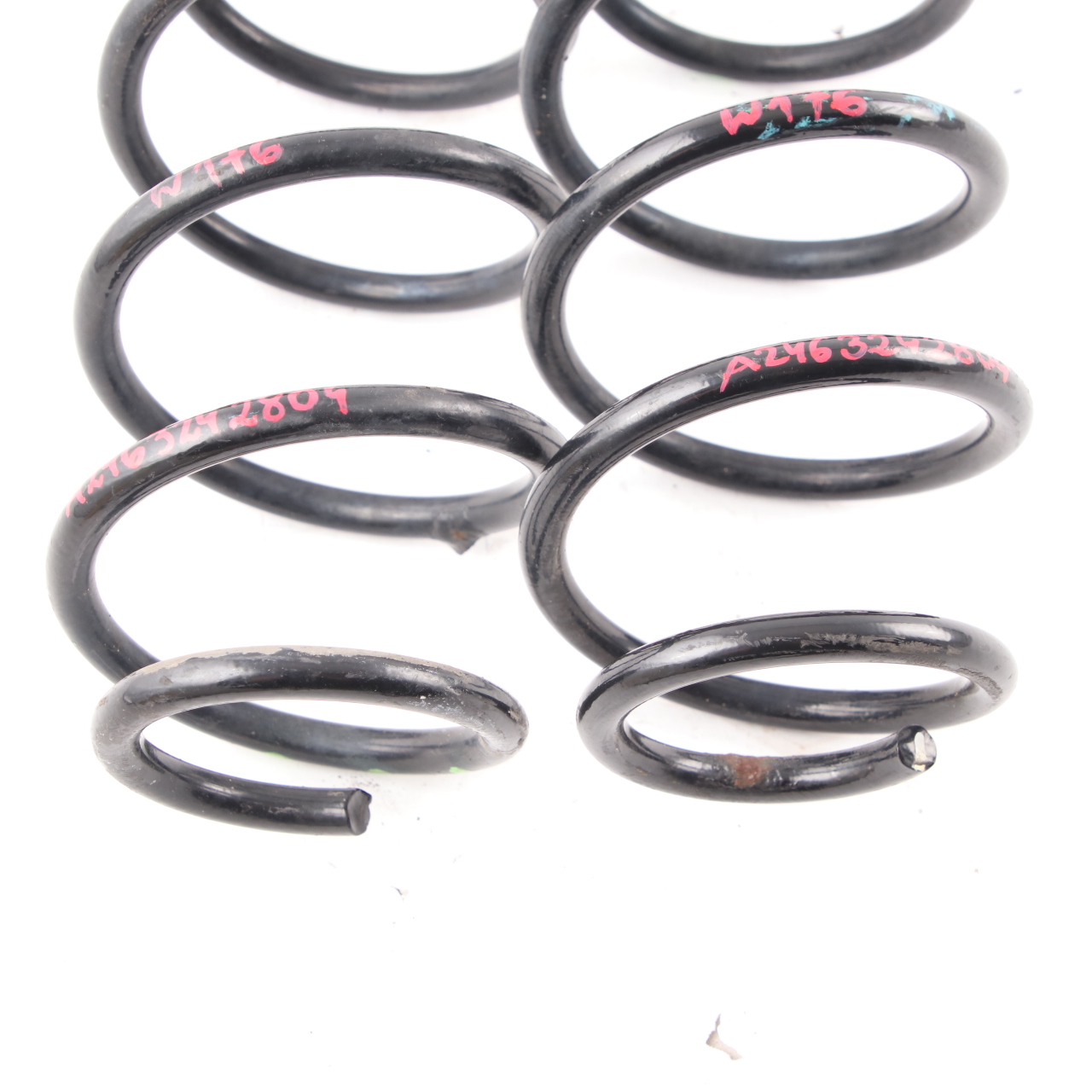 Coil Spring Mercedes W176 W246 Rear Suspension Spring Set A2463242804