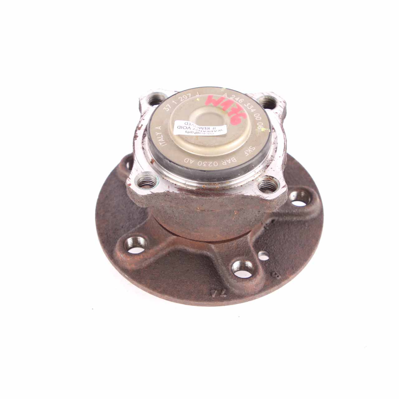 Drive Flange Hub Mercedes W176 W246 Rear Axle Wheel Hub Bearing A2463340006