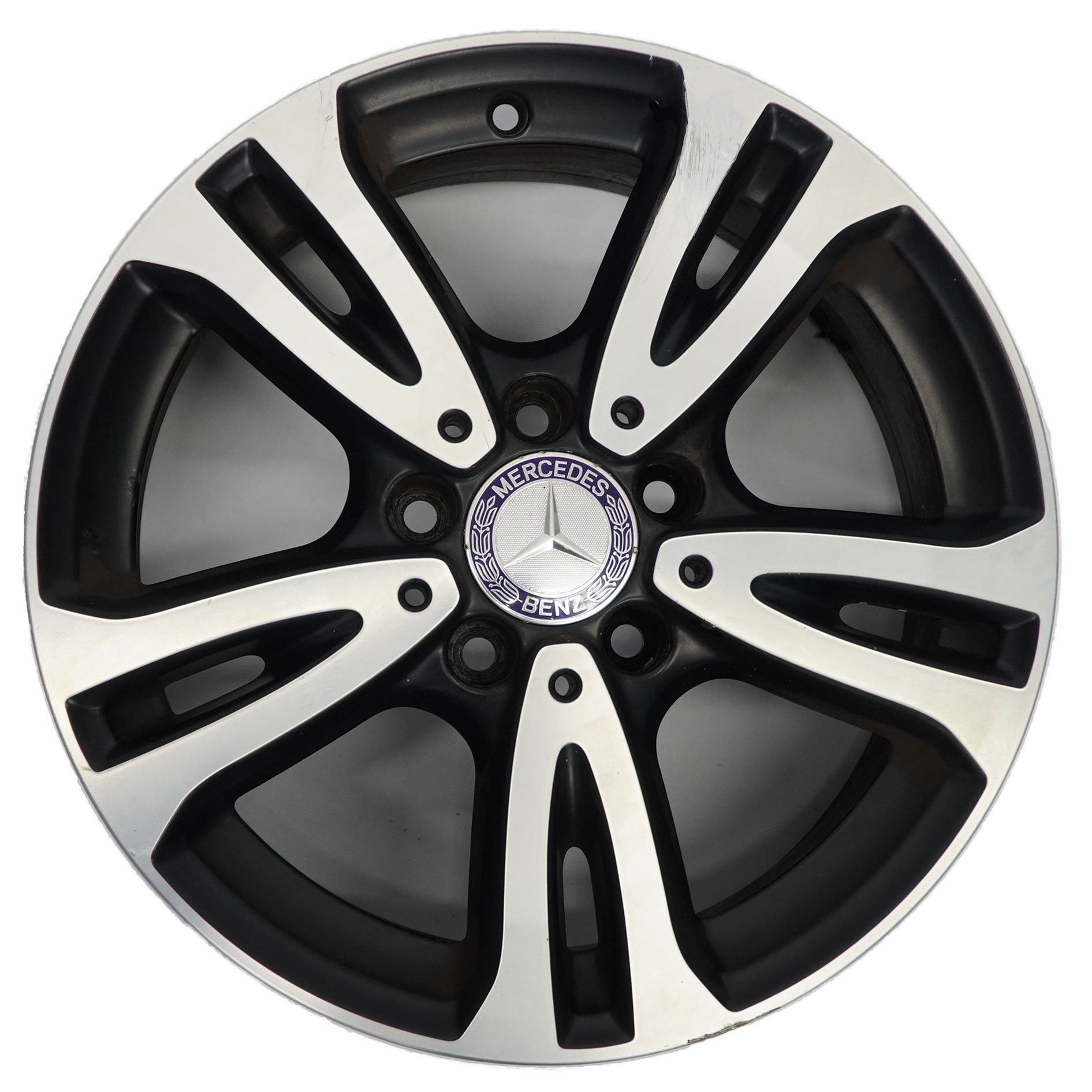 Mercedes W176 W246 Alloy Wheel Rim 16" ET:49 6,5J 5 Double Spoke A2464010000