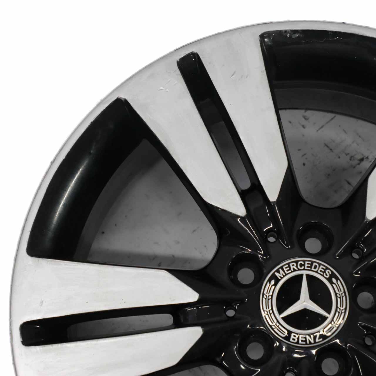 Mercedes W176 Alloy Wheel Rim 18" ET:52 7,5J 5 Double Spoke A2464010402