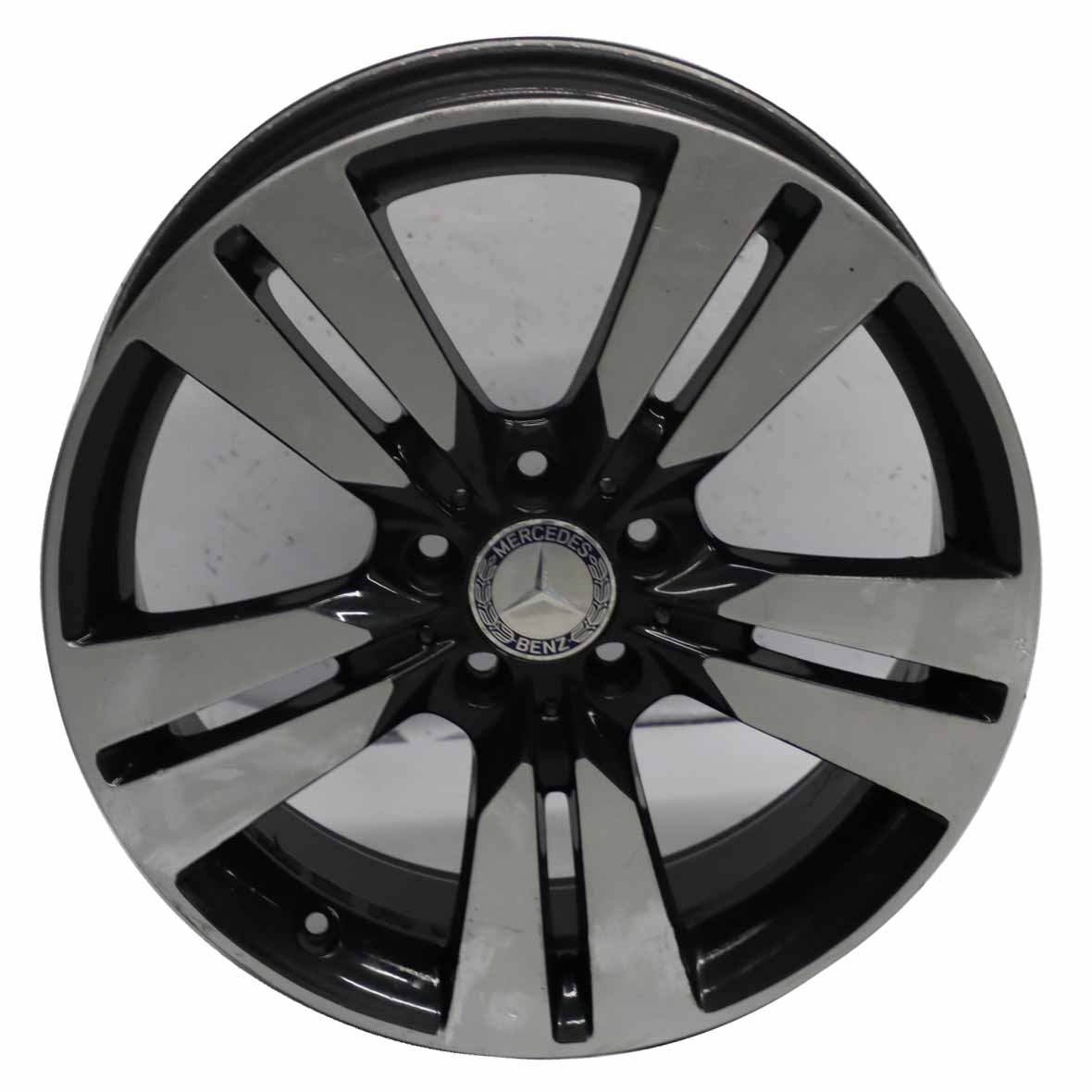 Mercedes W176 Alloy Wheel Rim 18" ET:52 7,5J 5 Double Spoke A2464010402