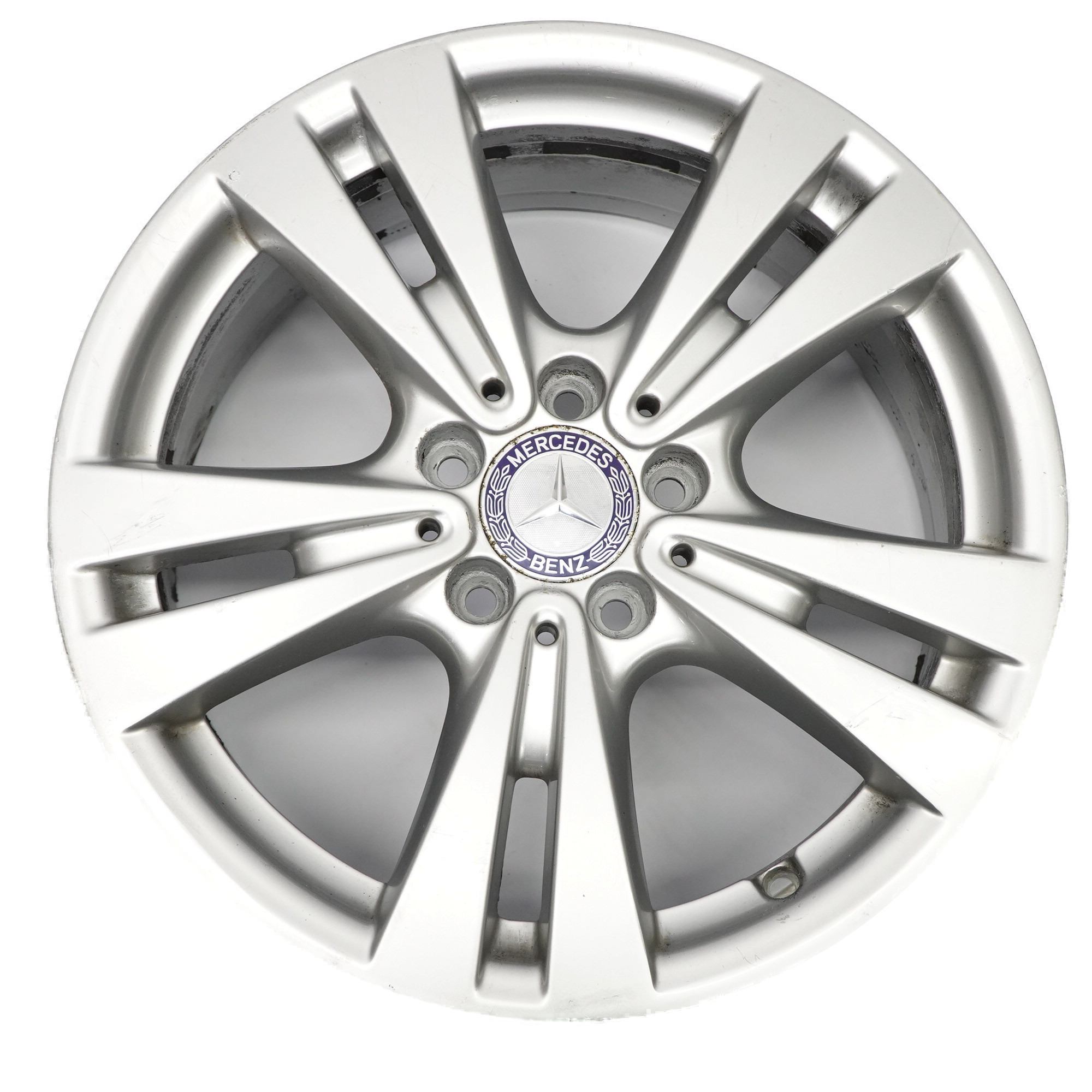 Mercedes W176 W246 Silver Alloy Wheel Rim 17" 7,5J ET:52,5 A2464011400