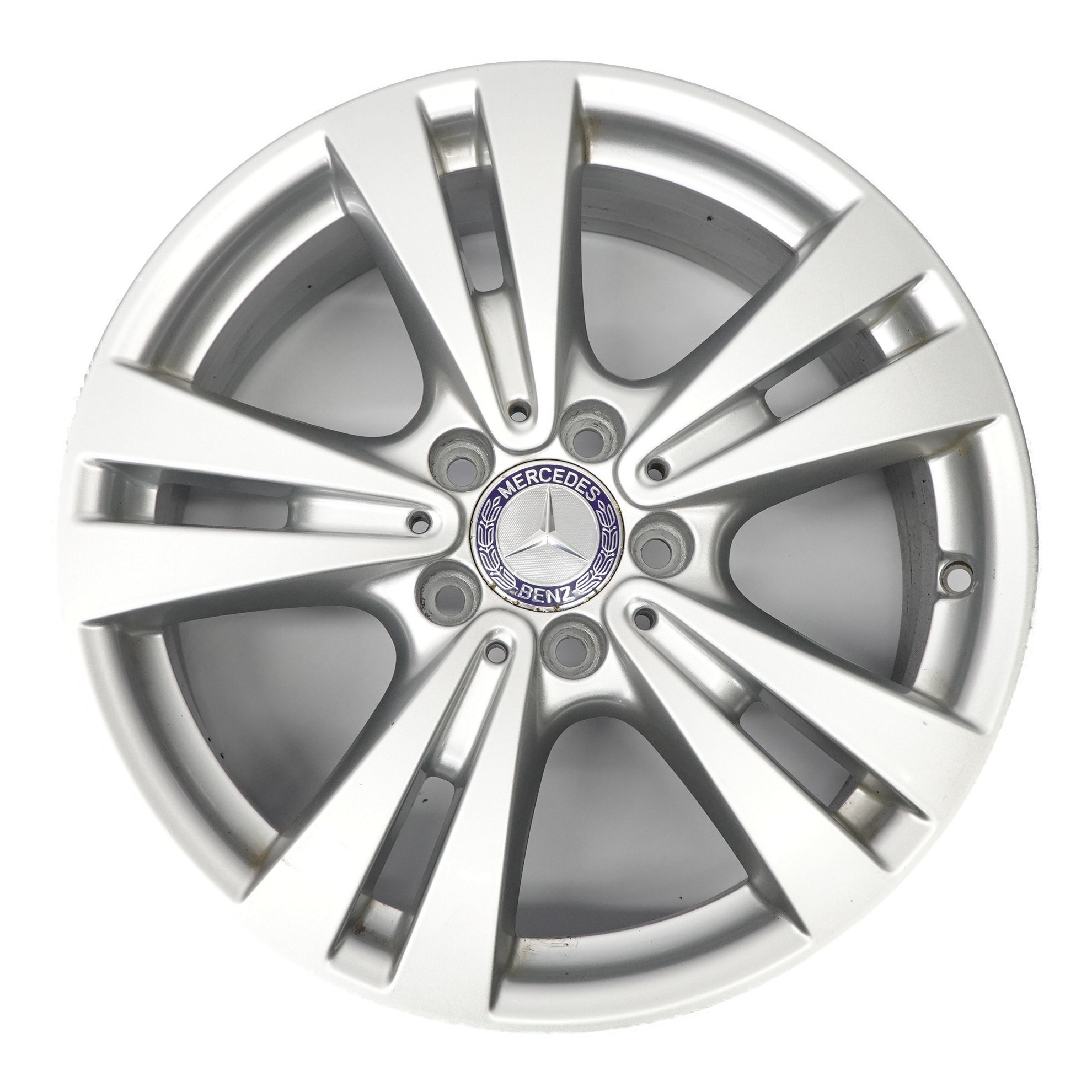 Mercedes A B Class W176 W246 Silver Alloy Wheel Rim 17" ET:52,5 7,5J A2464011400