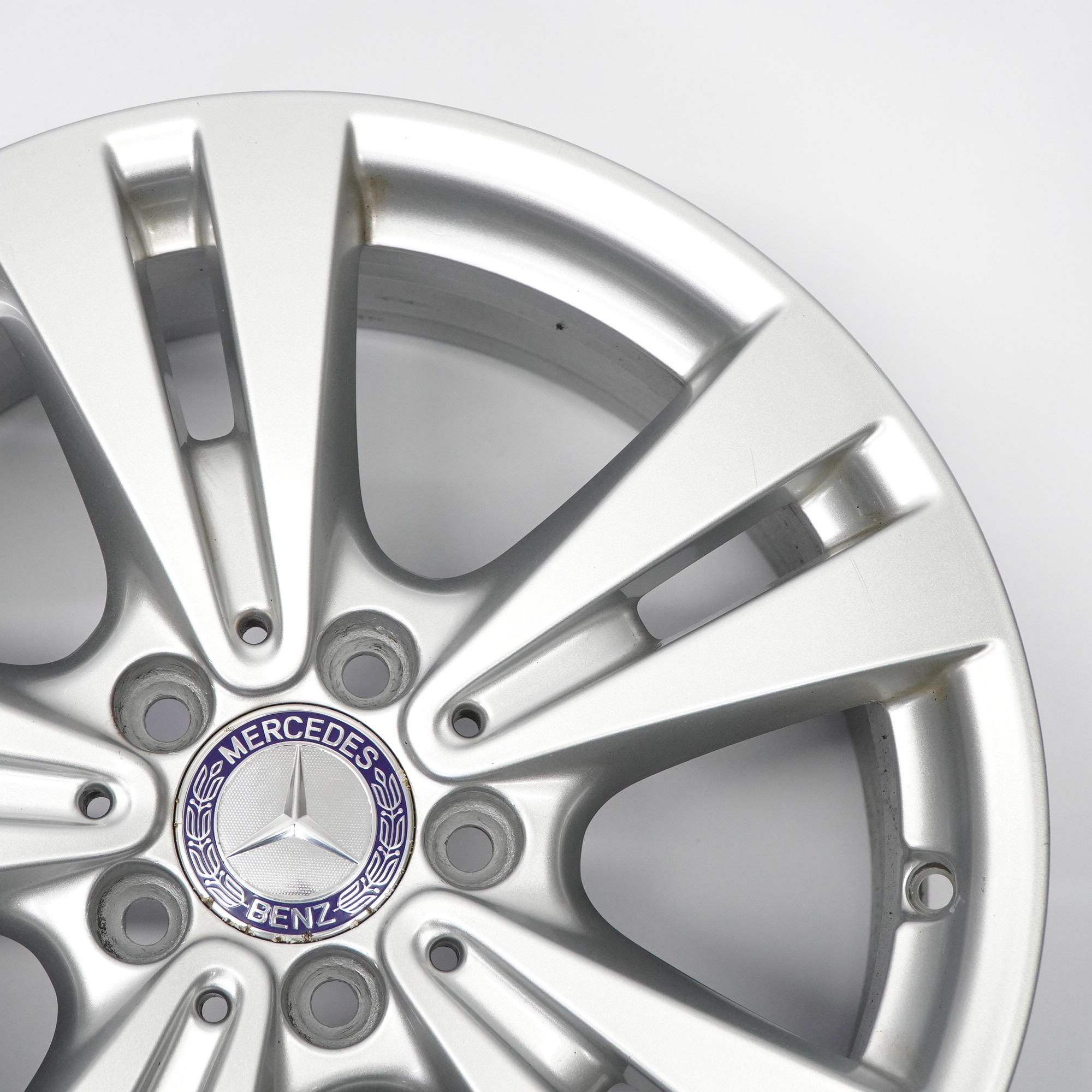 Mercedes A B Class W176 W246 Silver Alloy Wheel Rim 17" ET:52,5 7,5J A2464011400