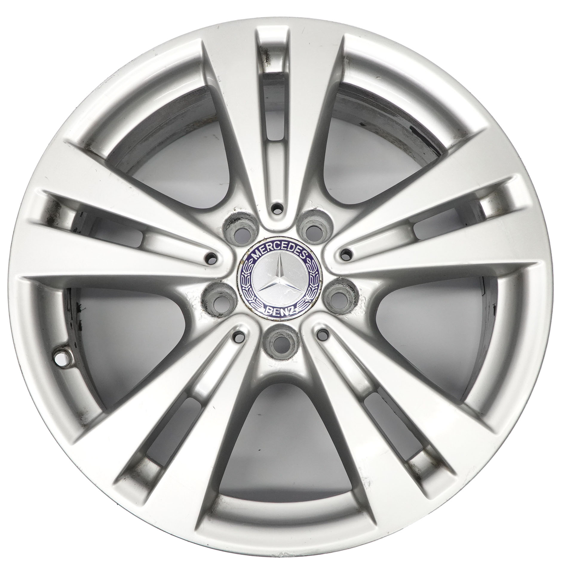 Mercedes W176 W246 Silver Alloy Wheel Rim 17" 7,5J ET:52,5 A2464011400