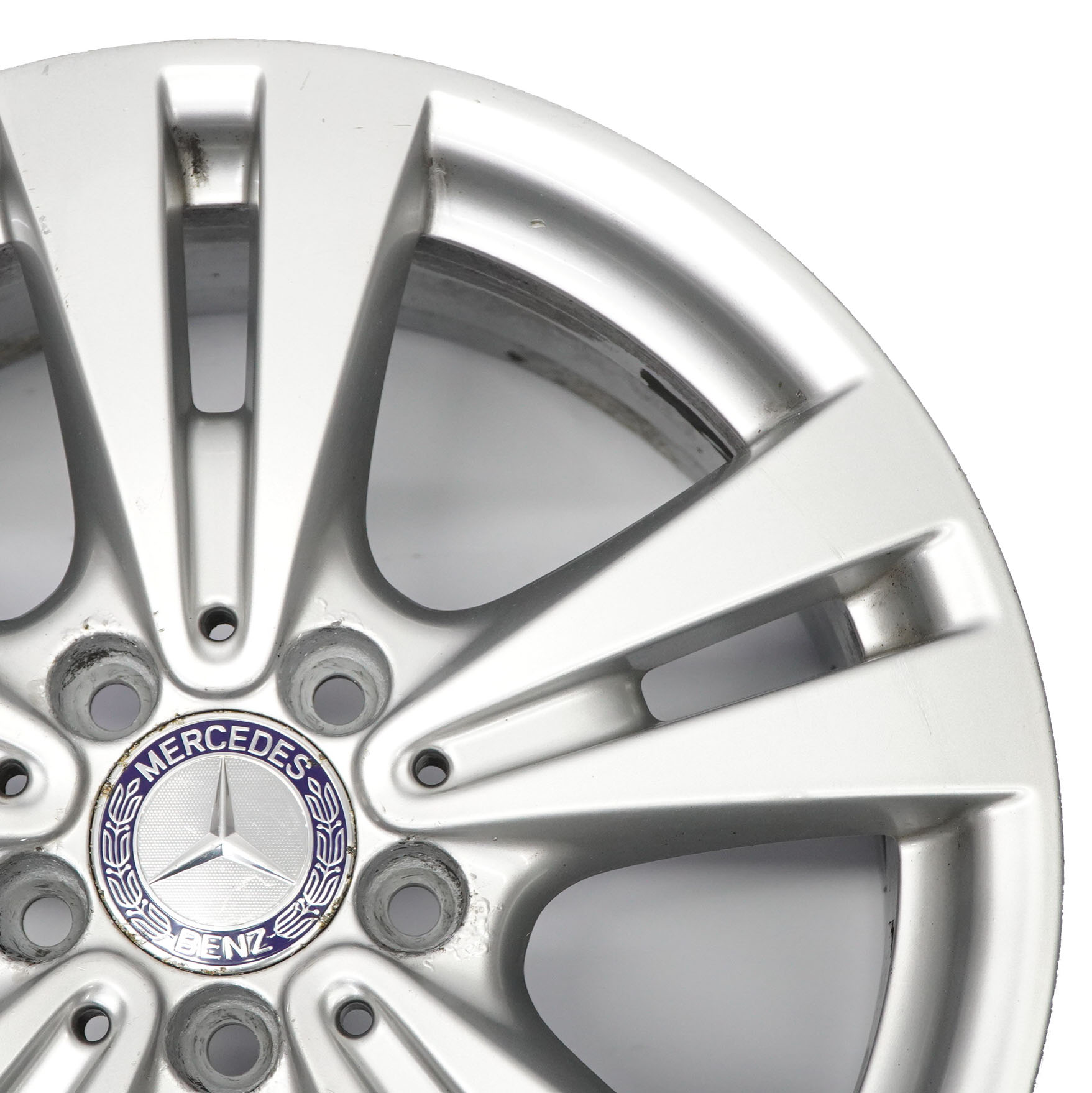 Mercedes W176 W246 Silver Alloy Wheel Rim 17" 7,5J ET:52,5 A2464011400