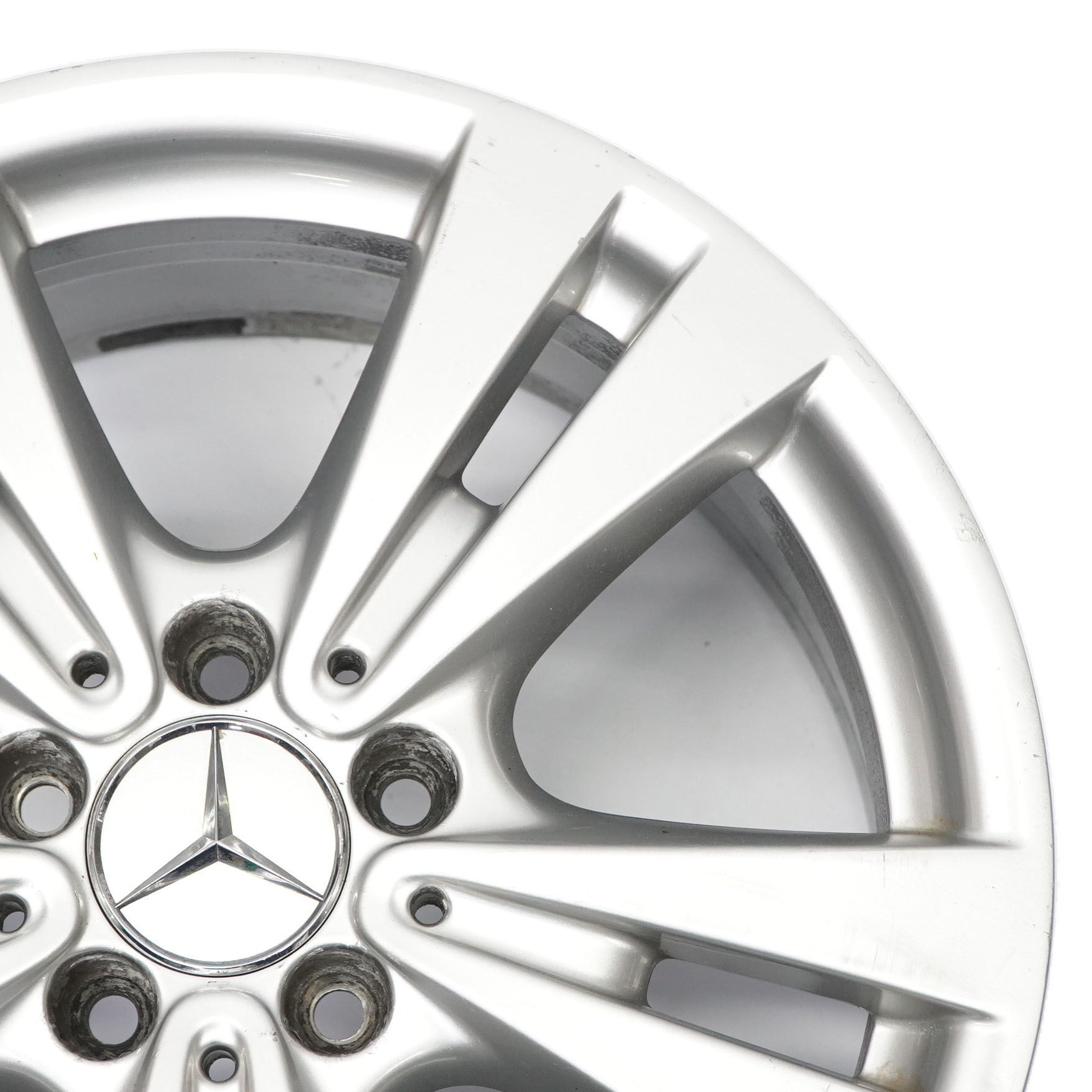 Mercedes W176 W246 Silver Alloy Wheel Rim 17" 7,5J ET:52,5 A2464011400