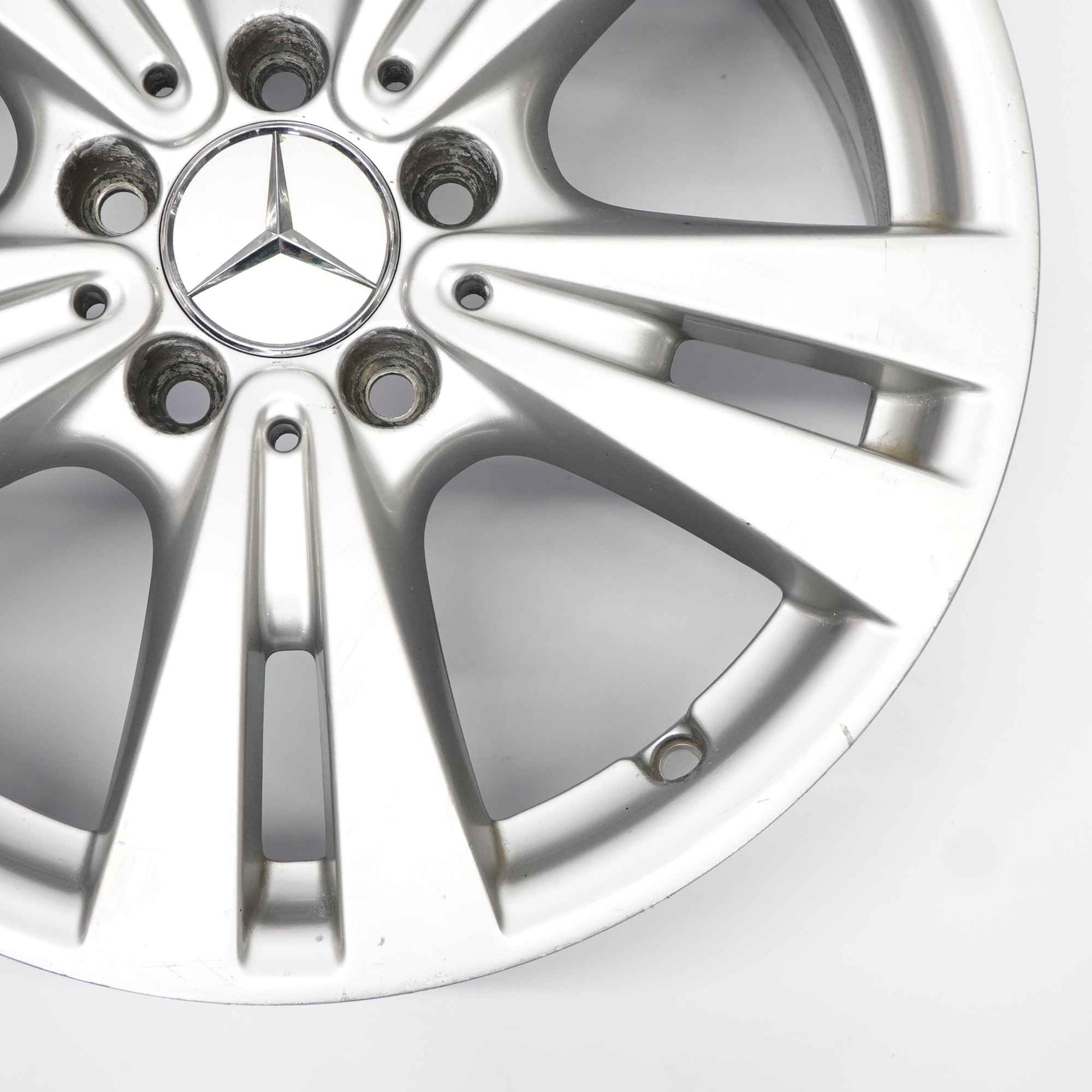 Mercedes W176 W246 Silver Alloy Wheel Rim 17" 7,5J ET:52,5 A2464011400