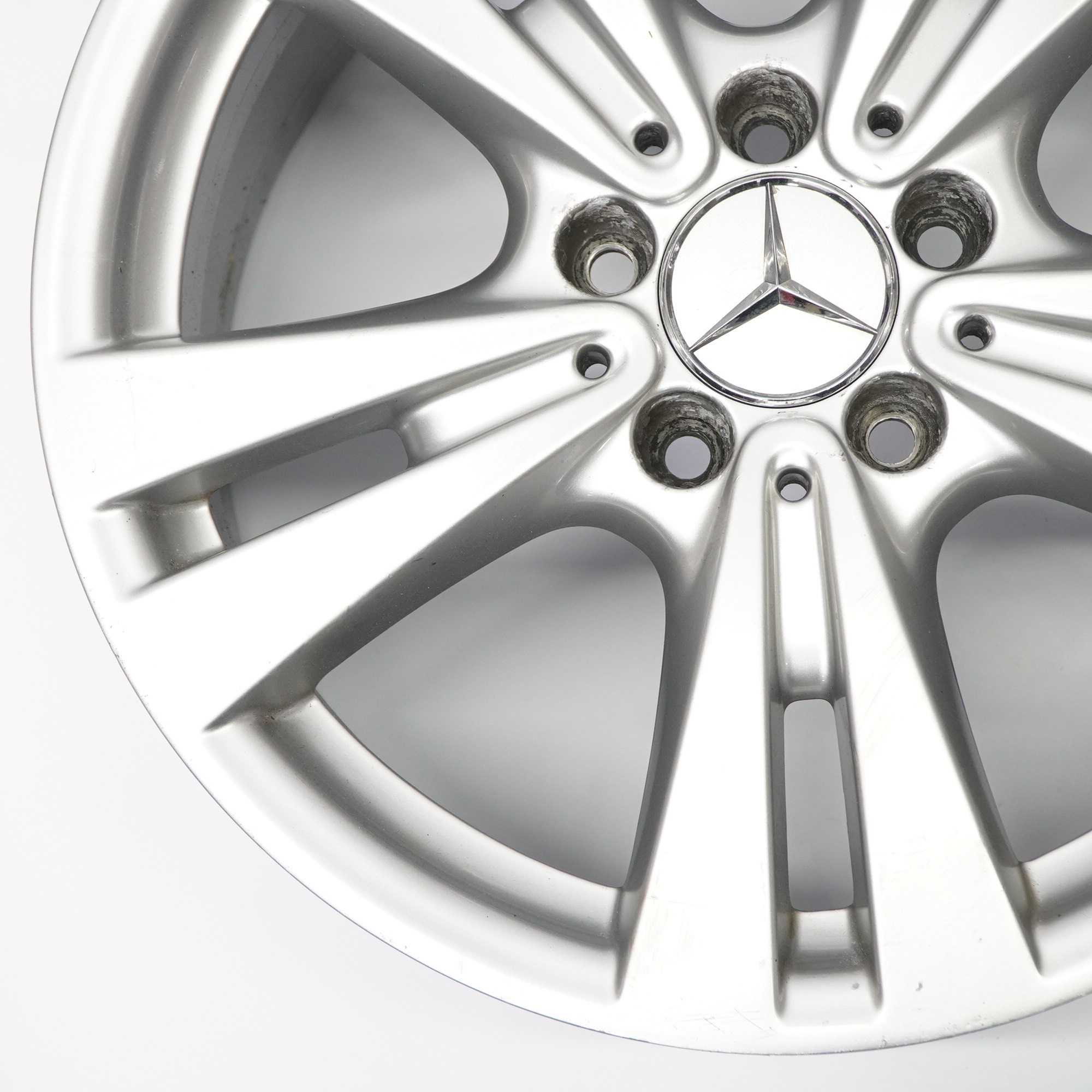 Mercedes W176 W246 Silver Alloy Wheel Rim 17" 7,5J ET:52,5 A2464011400