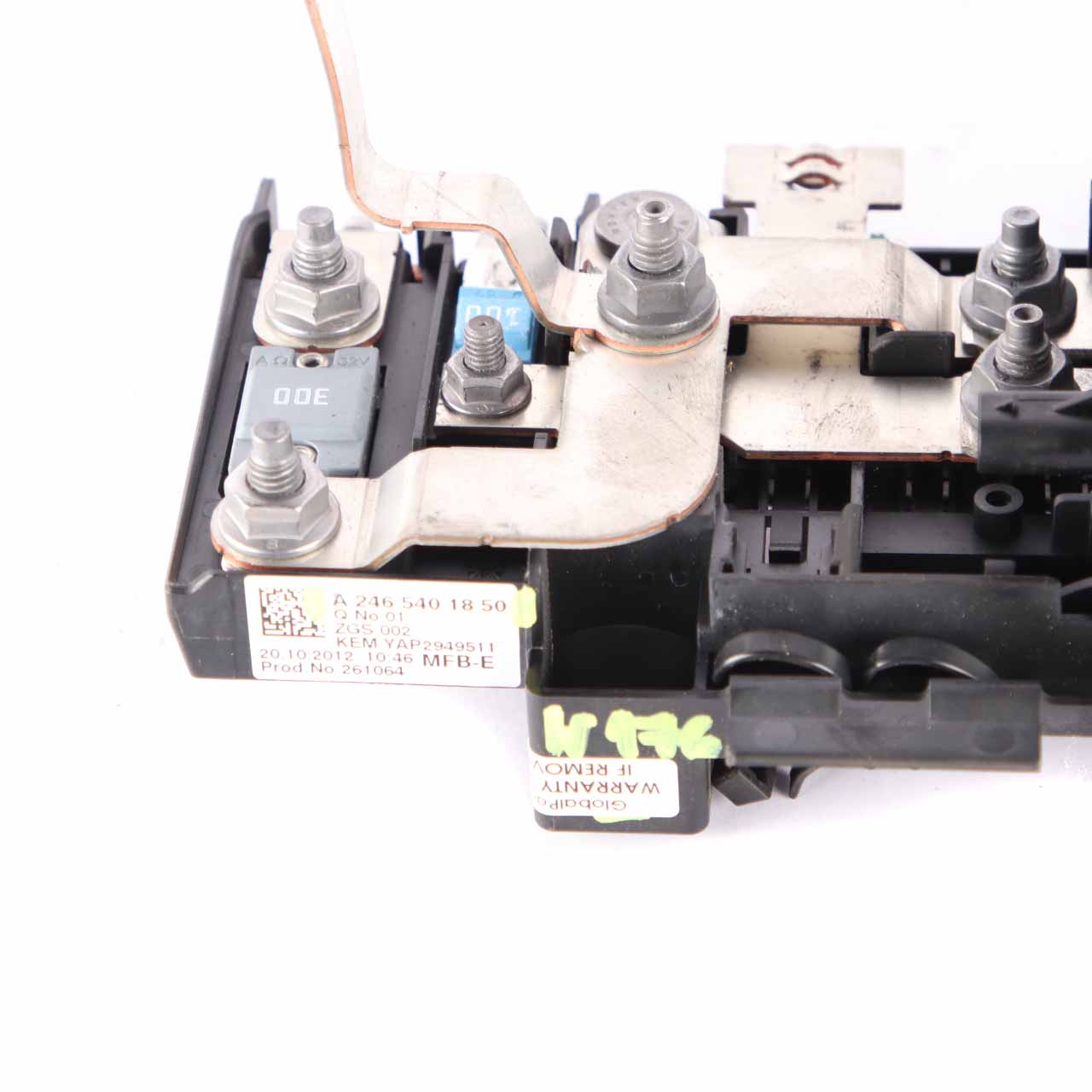 Prefuse Box Mercedes W176 OM607 Fuse Relay Control Unit A2465401850