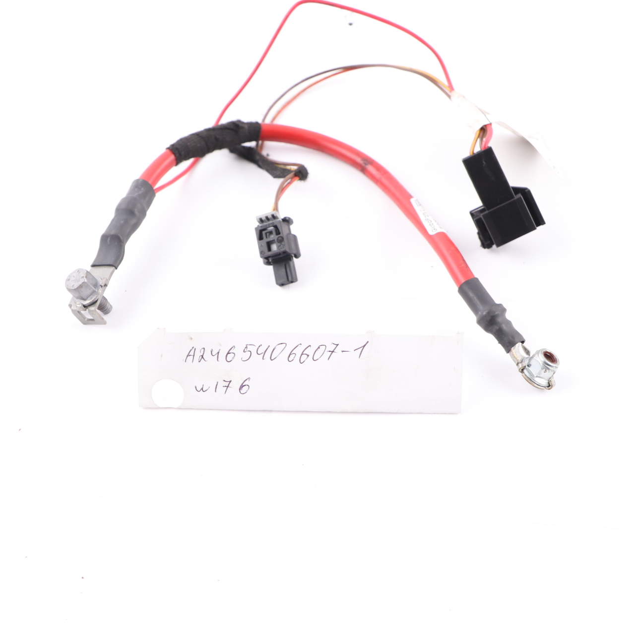 Positive Cable Mercedes W176 W246 Battery Lead Plus Pole Red A2465406607