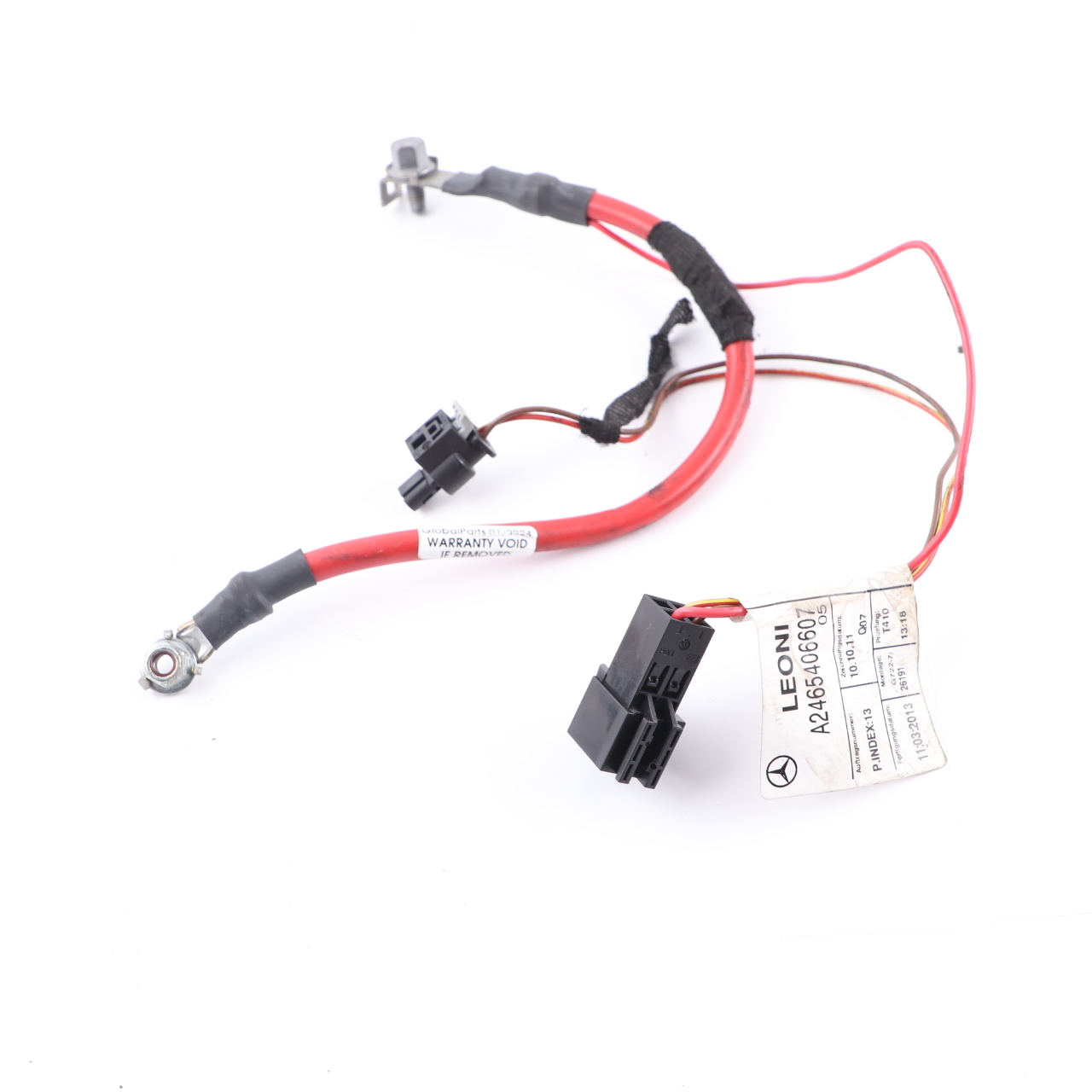 Positive Cable Mercedes W176 W246 Battery Lead Plus Pole Red A2465406607